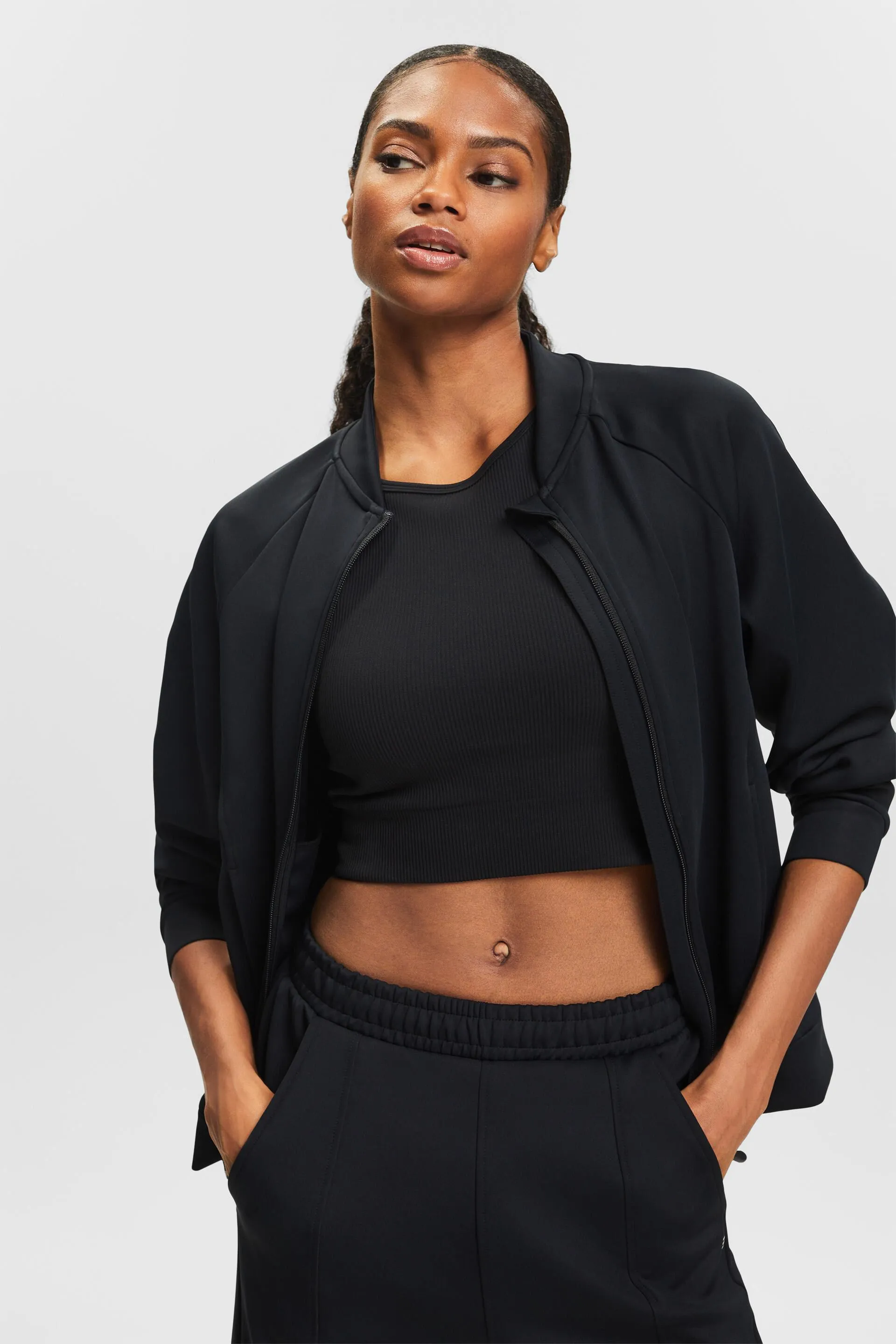 Cardigan active felpato