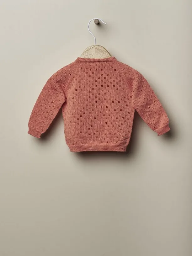Cardigan traforato – Wedoble