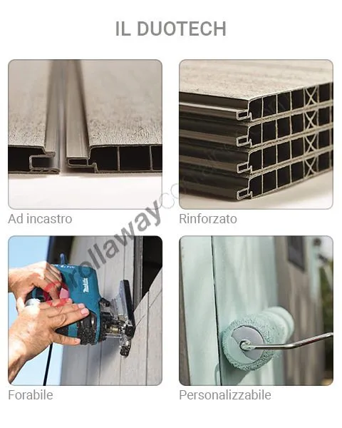 Casetta in resina cm 230 x 350 x 242 Oakland 7511 Duotech