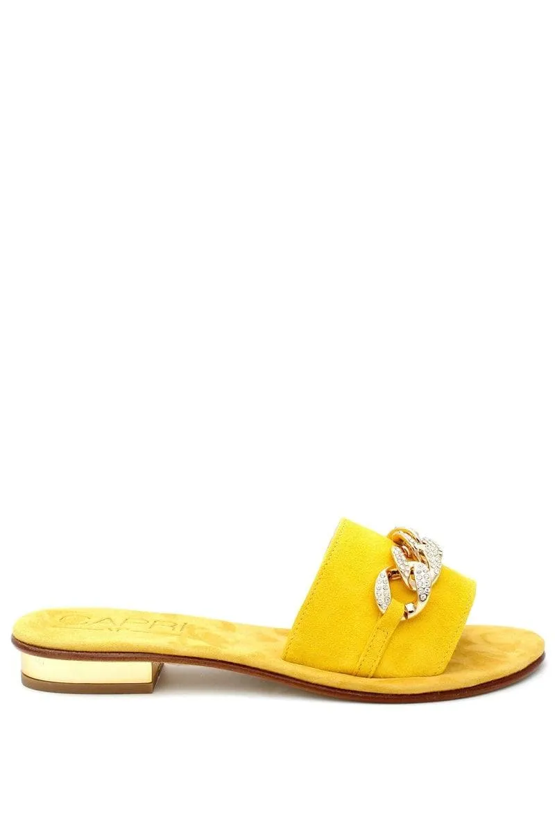 Ciabatte catena con strass
