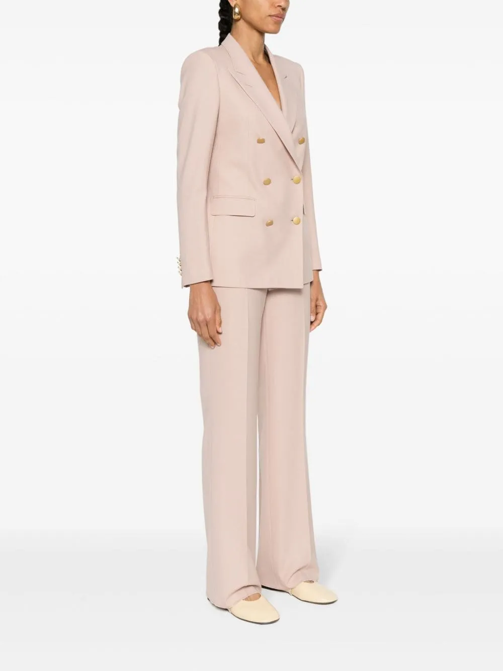 Completo doppiopetto in rosa - donna