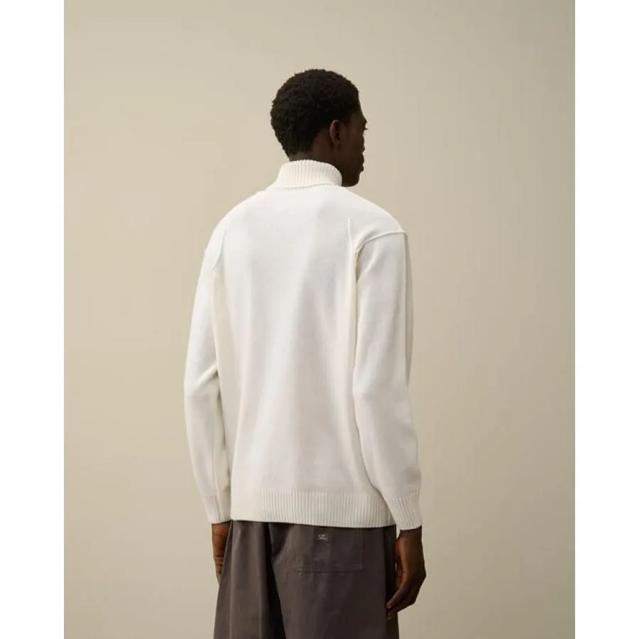 C.p. Company Lambswool Grs Turtleneck Knit