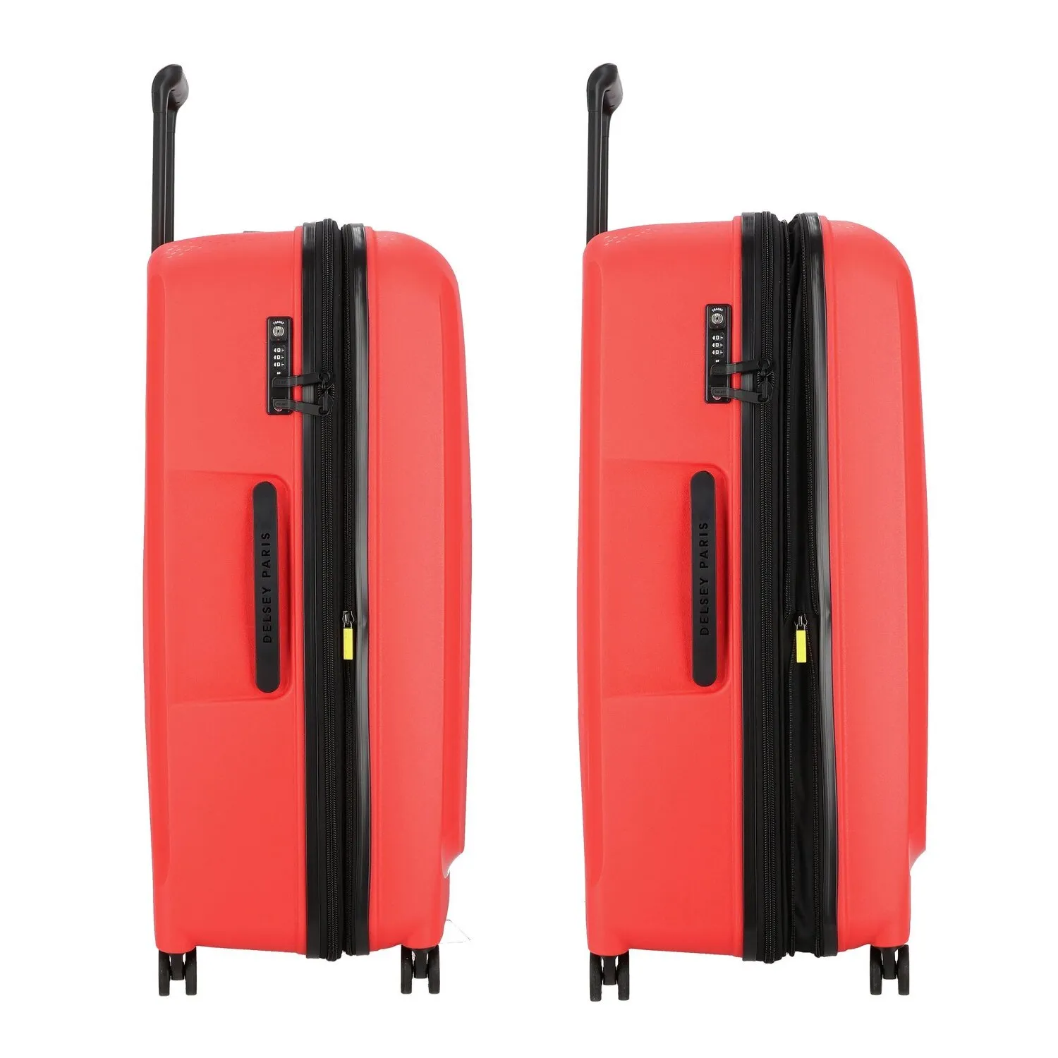 Delsey Paris Belmont Plus 4 ruote Carrello della cabina XL 83 cm con piega di espansione