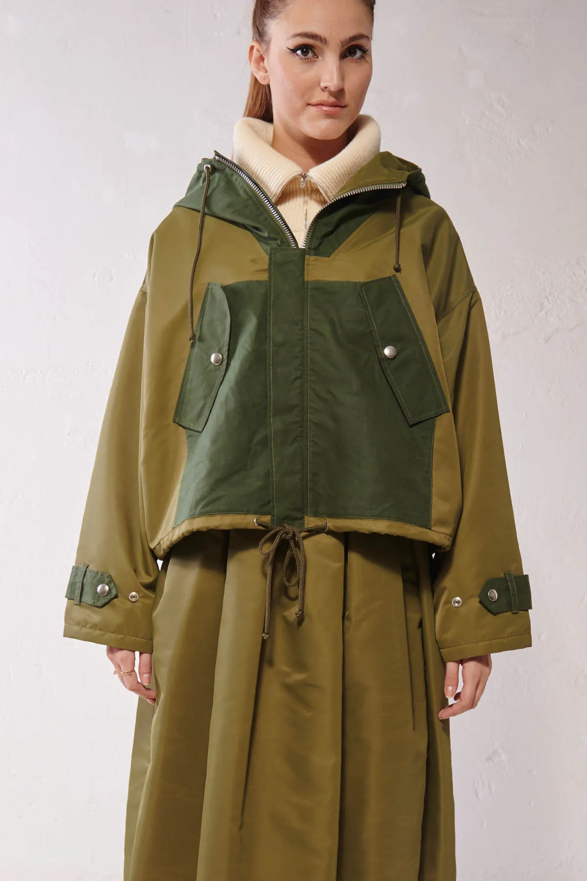 DEPARTMENT FIVE Parka cropped MORGAN