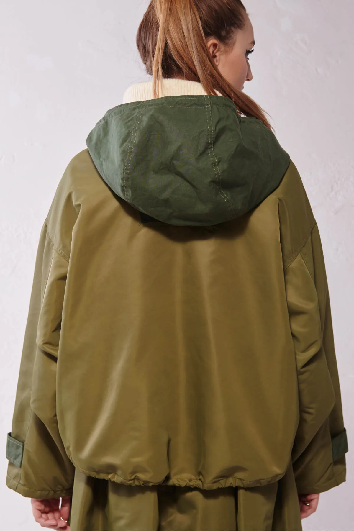 DEPARTMENT FIVE Parka cropped MORGAN