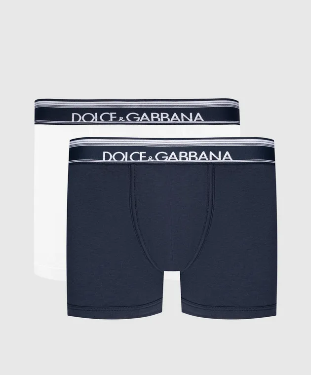 Dolce&Gabbana Un set di boxer con motivo logo M9D76JOUAIG