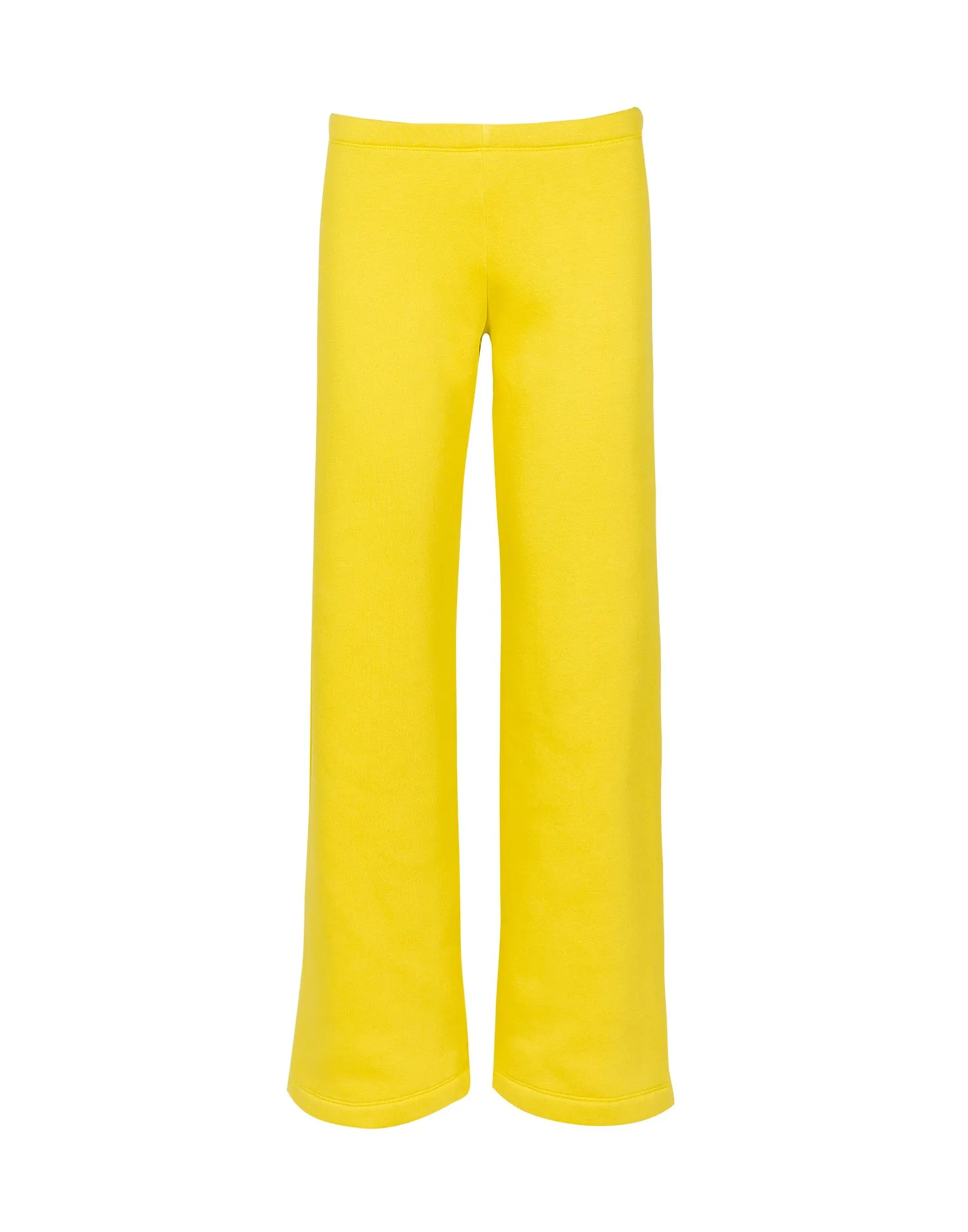 DOUUOD Pantalone a Palazzo in Felpa Garzata