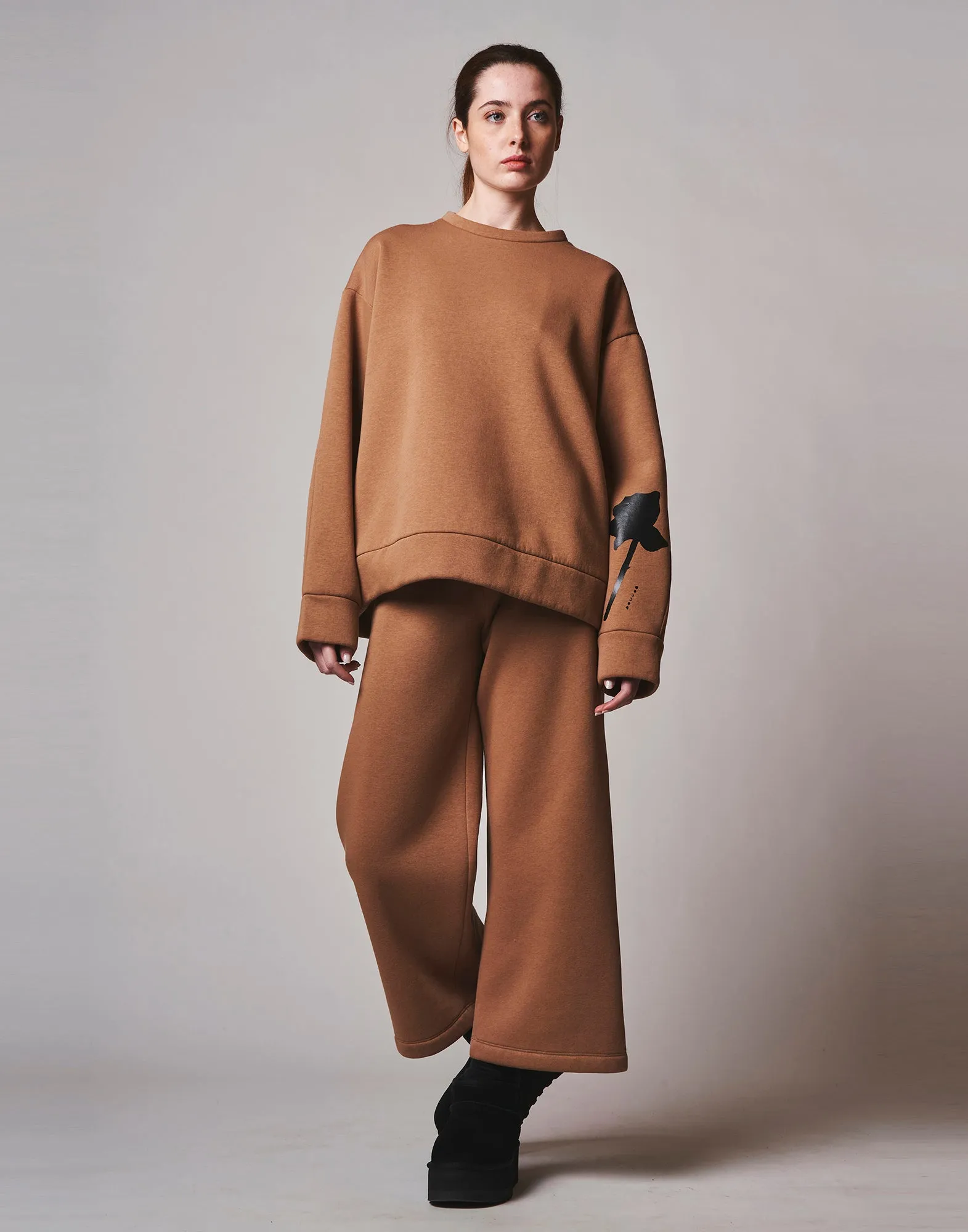 DOUUOD Pantalone in Felpa Garzata