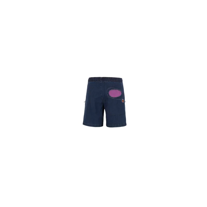 E9 Onda Short Denim Blue Bermuda Jeans Donna