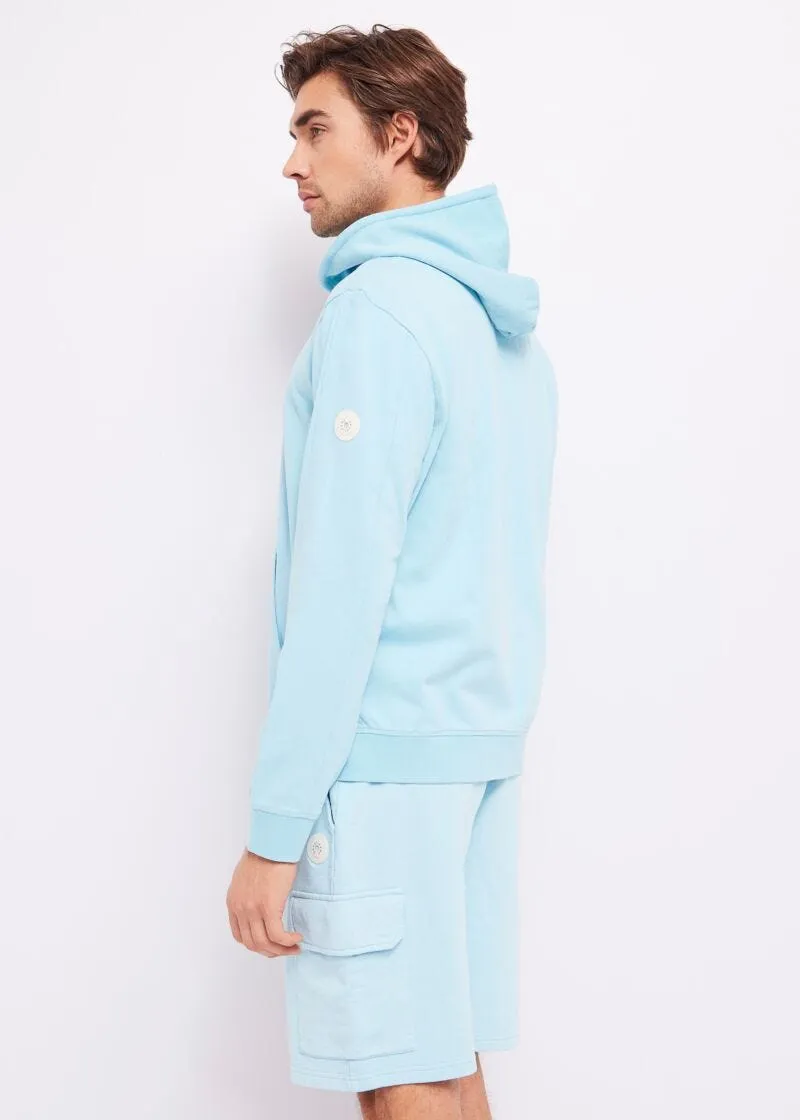 Felpa con cappuccio e zip