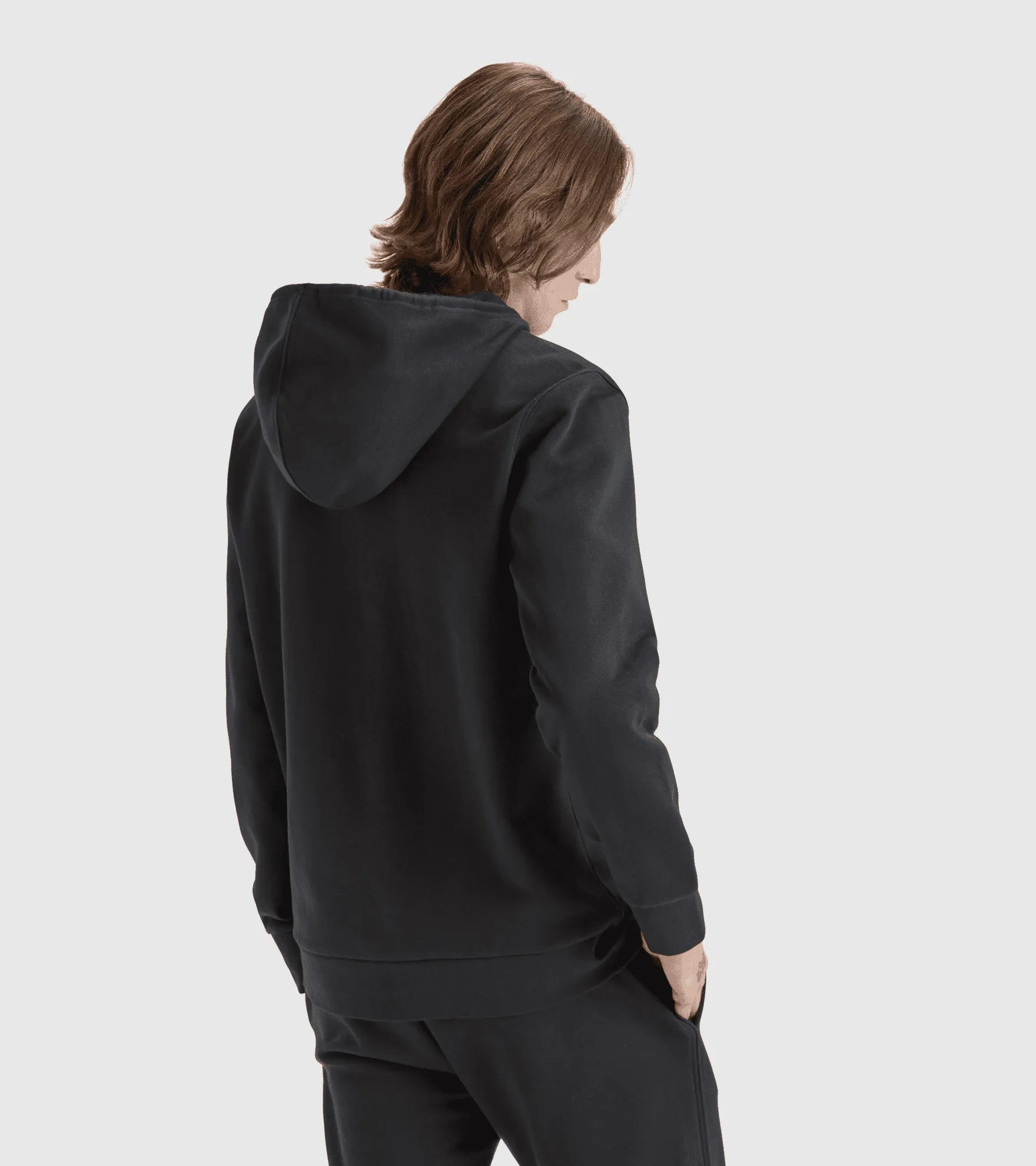 FELPA DA UOMO DIADORA HOODIE FZ CORE BLACK 80013