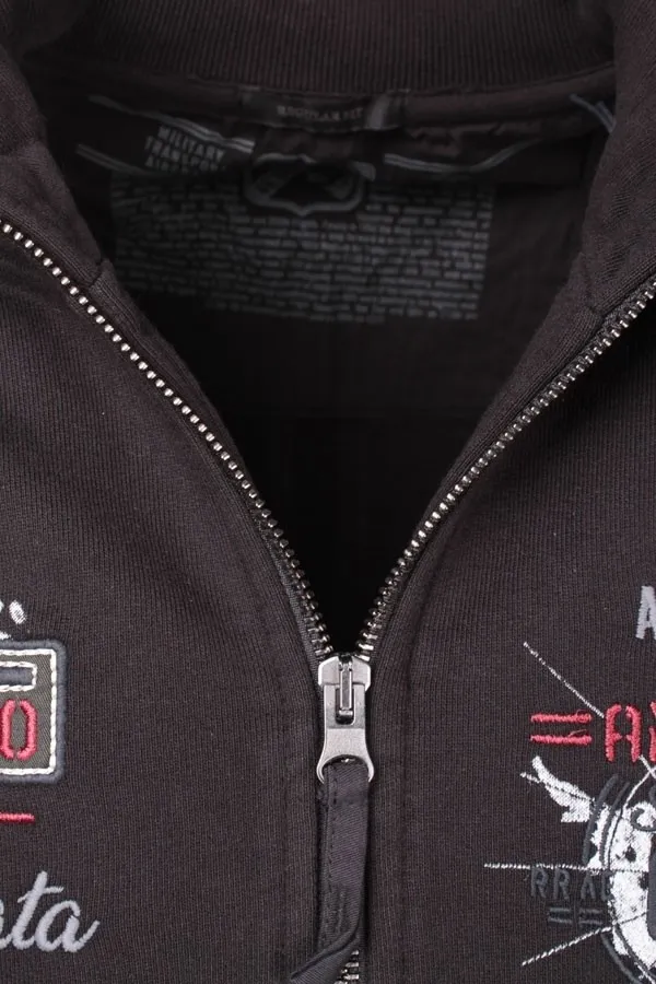Felpa Uomo Aeronautica Militare Nero