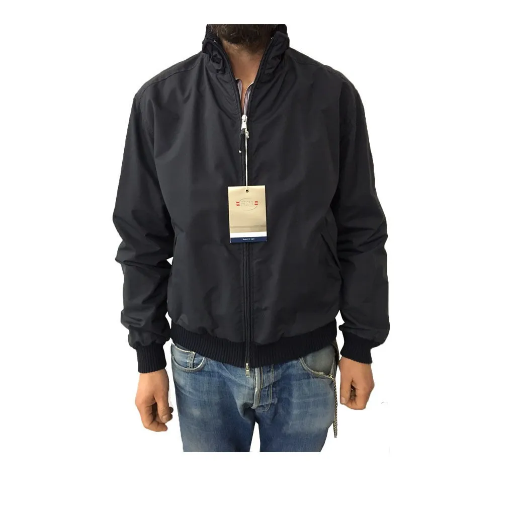 FLY 3 giubbino uomo foderato righe bianco/blu 100% nylon interno 100%cotone
