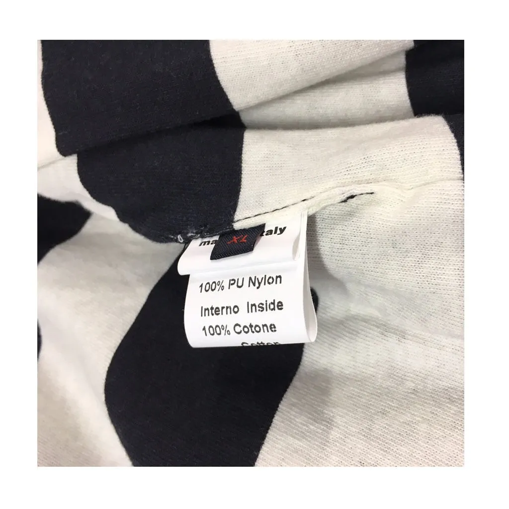 FLY 3 giubbino uomo foderato righe bianco/blu 100% nylon interno 100%cotone