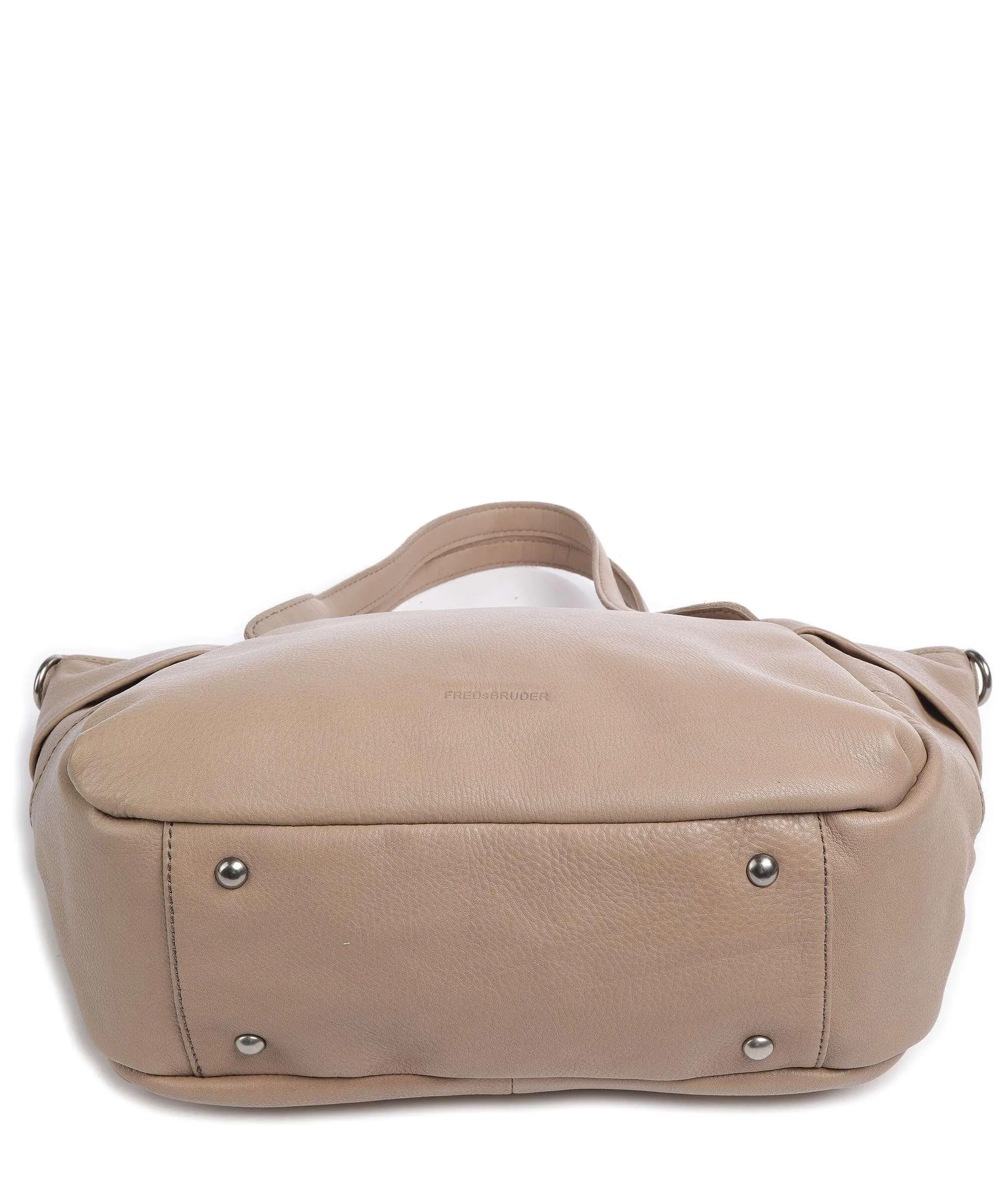  FredsBruder Leia Borsa shopper pelle granulata marrone chiaro  