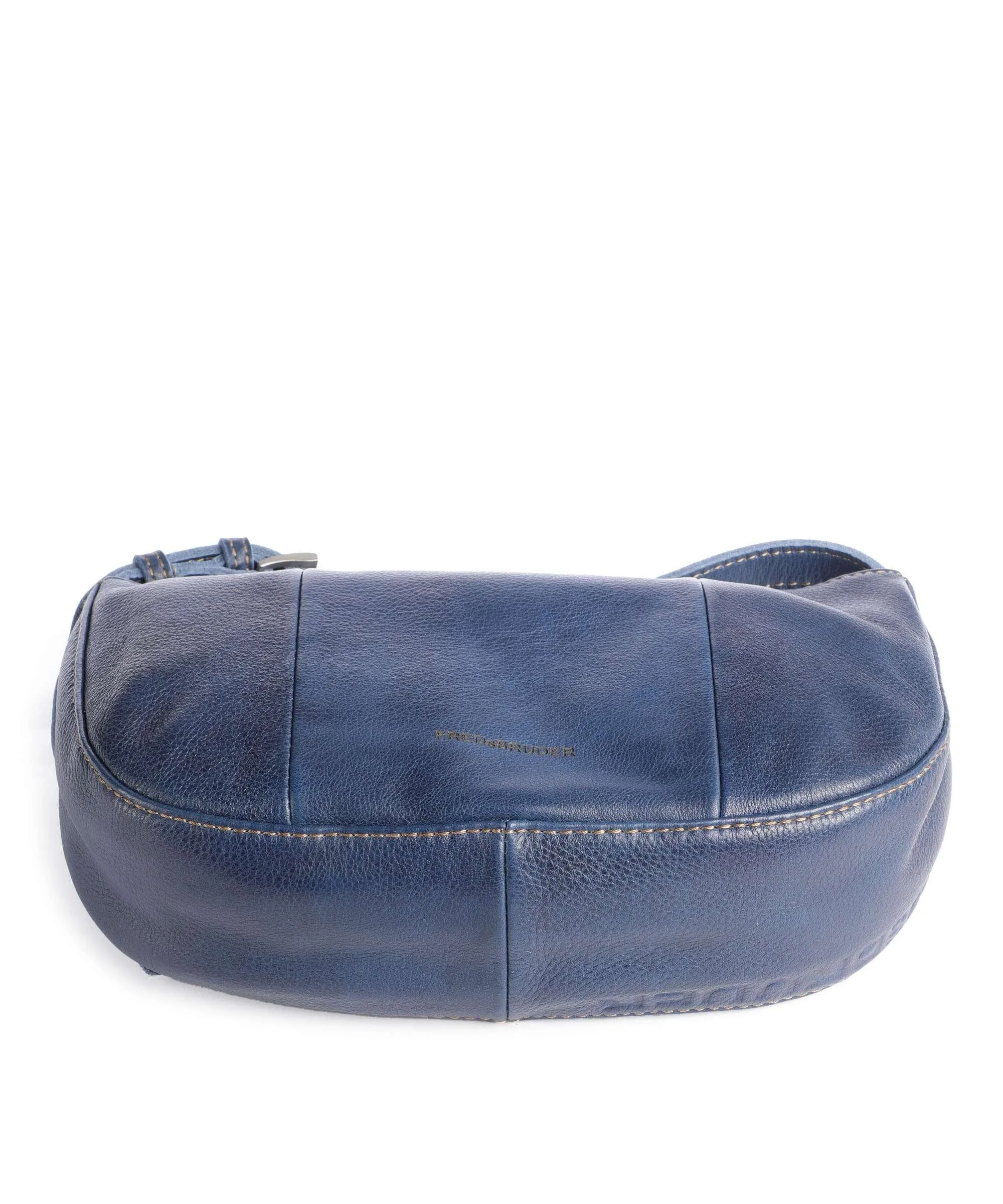  FredsBruder Mia Borsa a tracolla pelle granulata blu scuro  