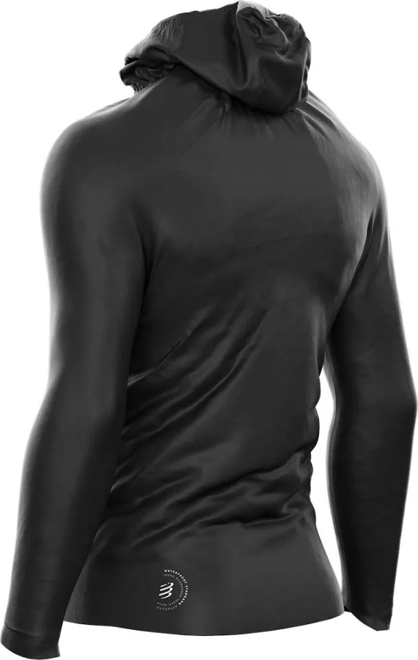 Giacche con cappuccio Compressport Hurricane Waterproof 10/10 Jacket