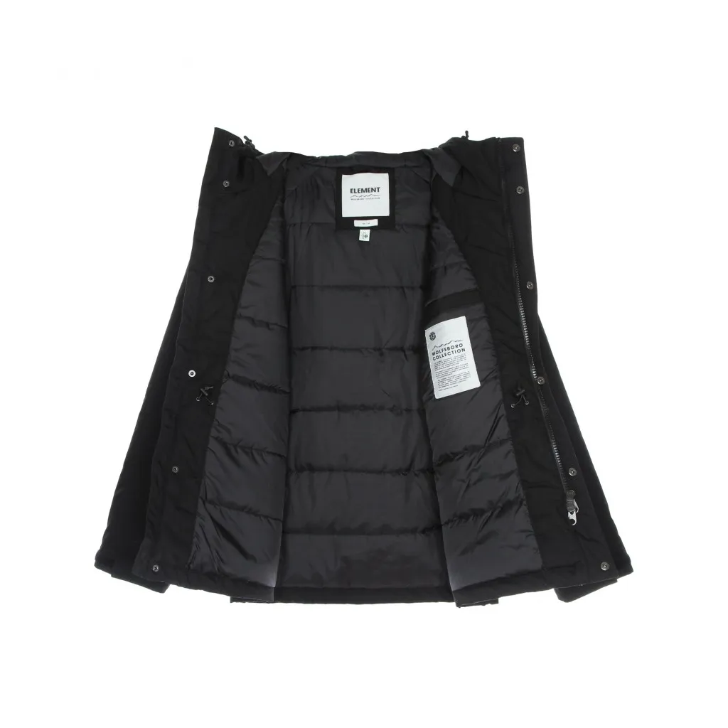 giaccone uomo mountain parka FLINT BLACK