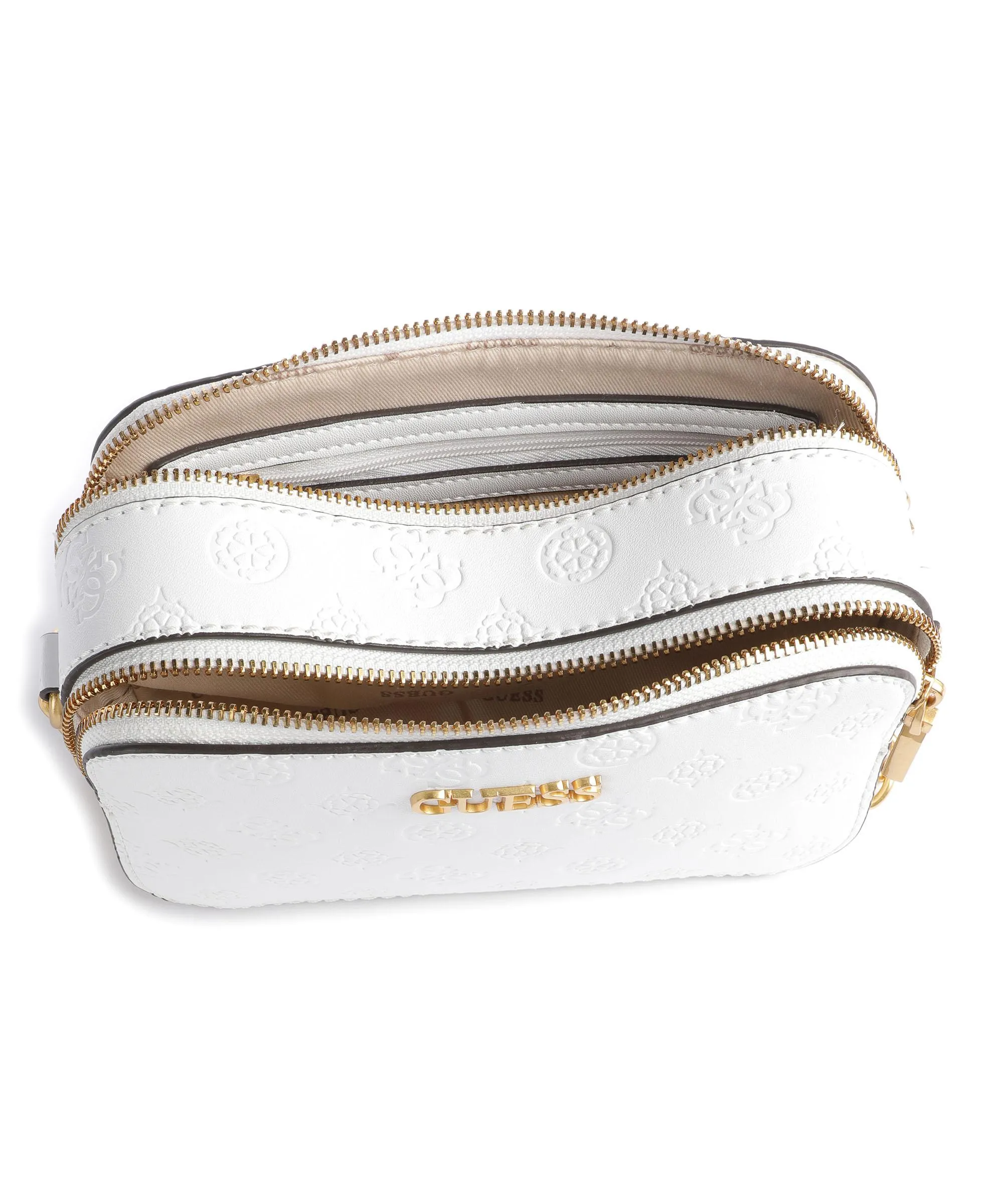  Guess Geva Borsa a tracolla pelle sintetica bianco  