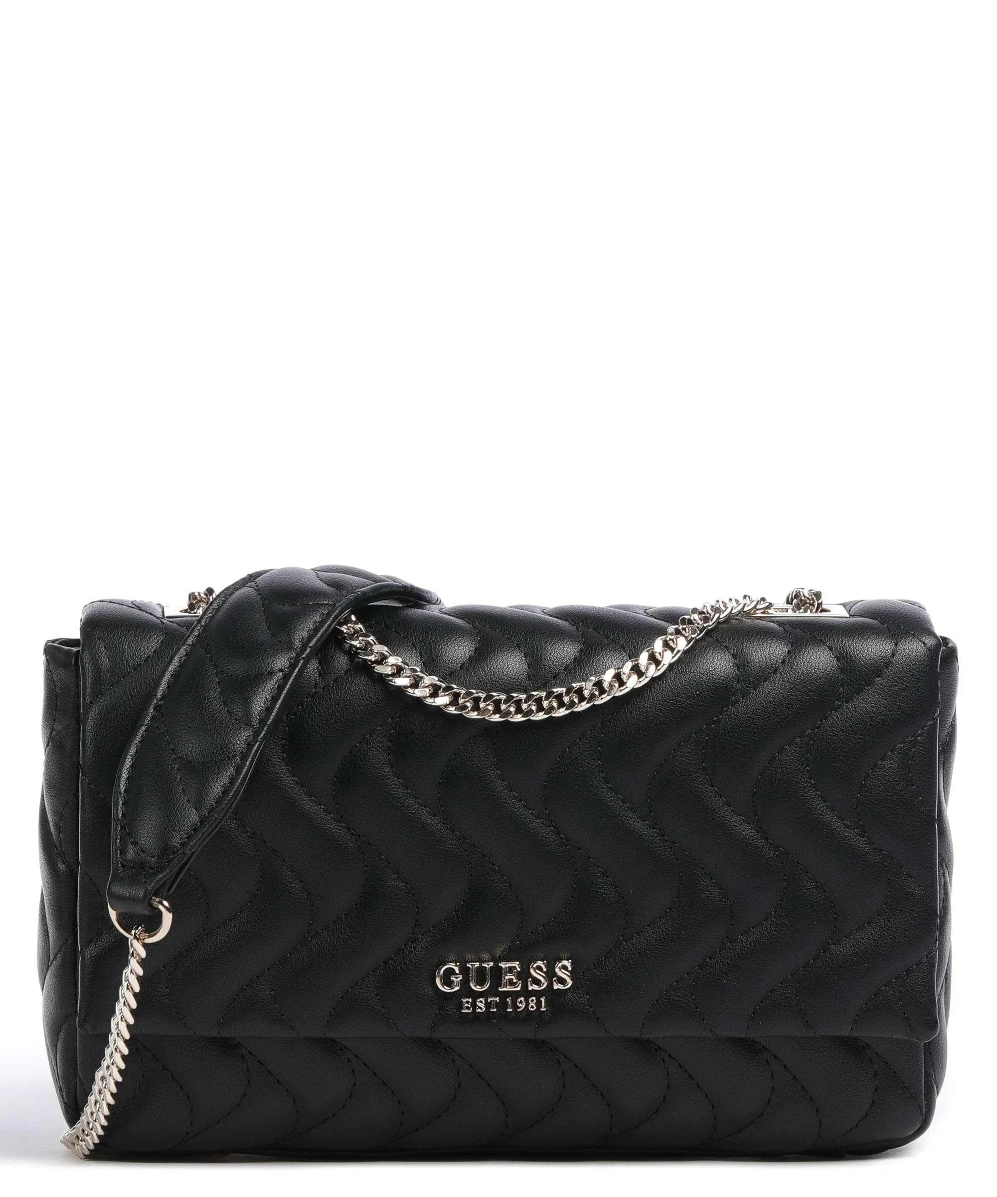  Guess Mai Eco Borsa a spalla pelle sintetica nero  