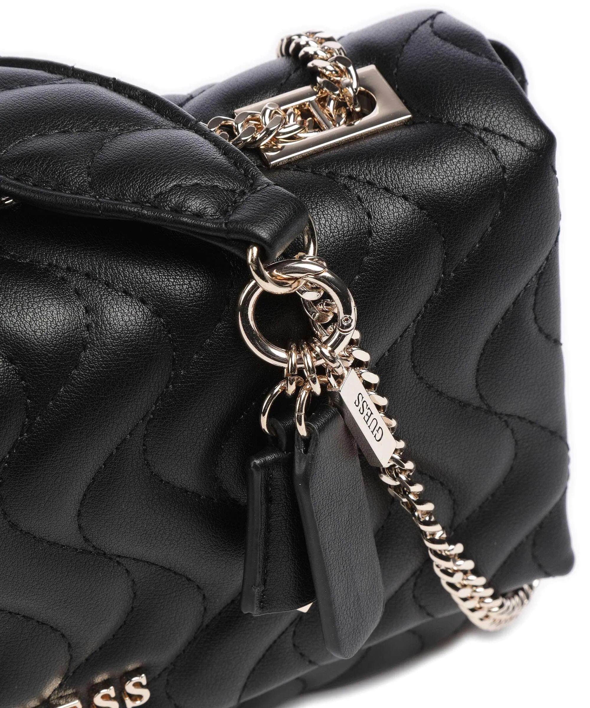  Guess Mai Eco Borsa a spalla pelle sintetica nero  