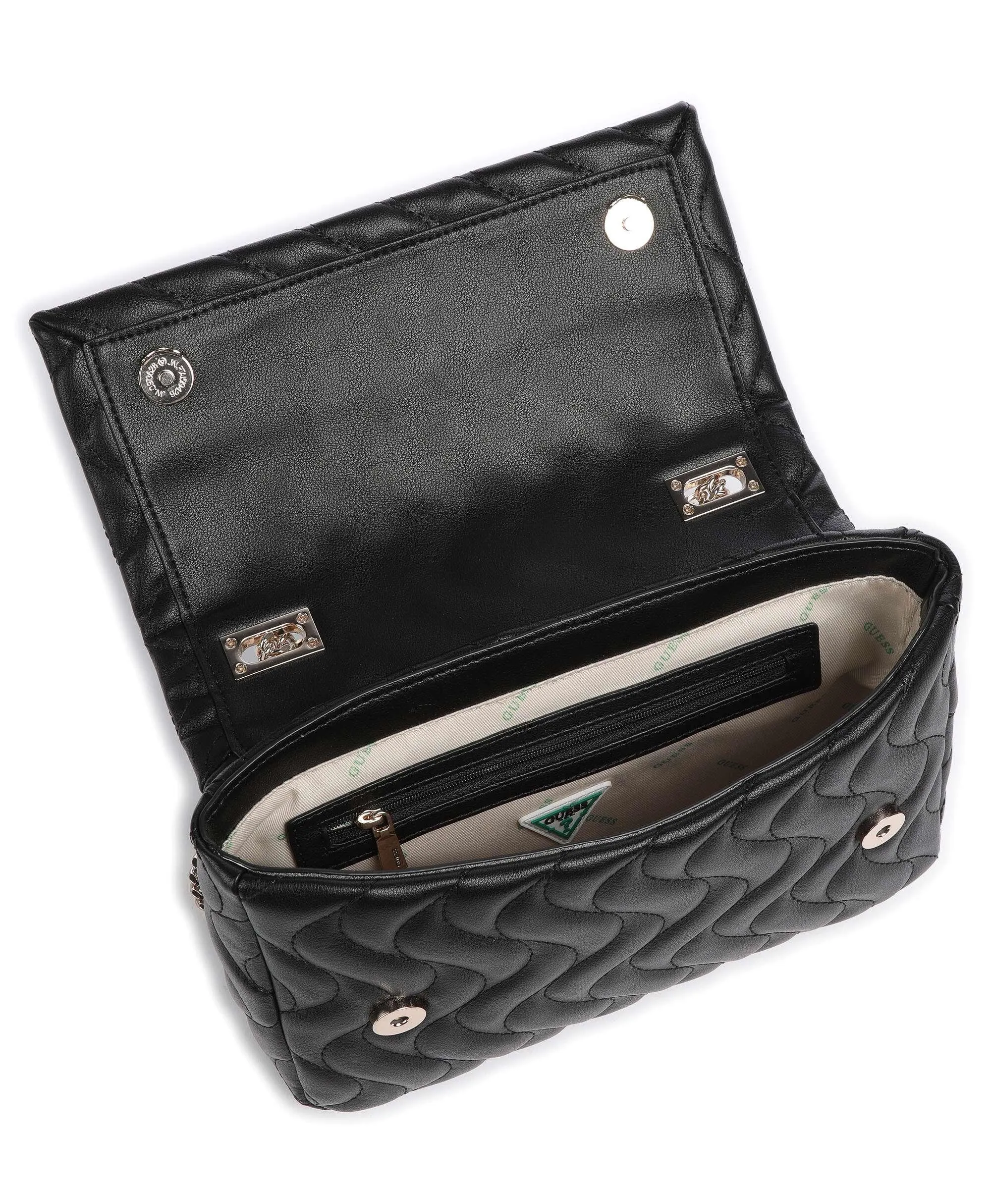  Guess Mai Eco Borsa a spalla pelle sintetica nero  
