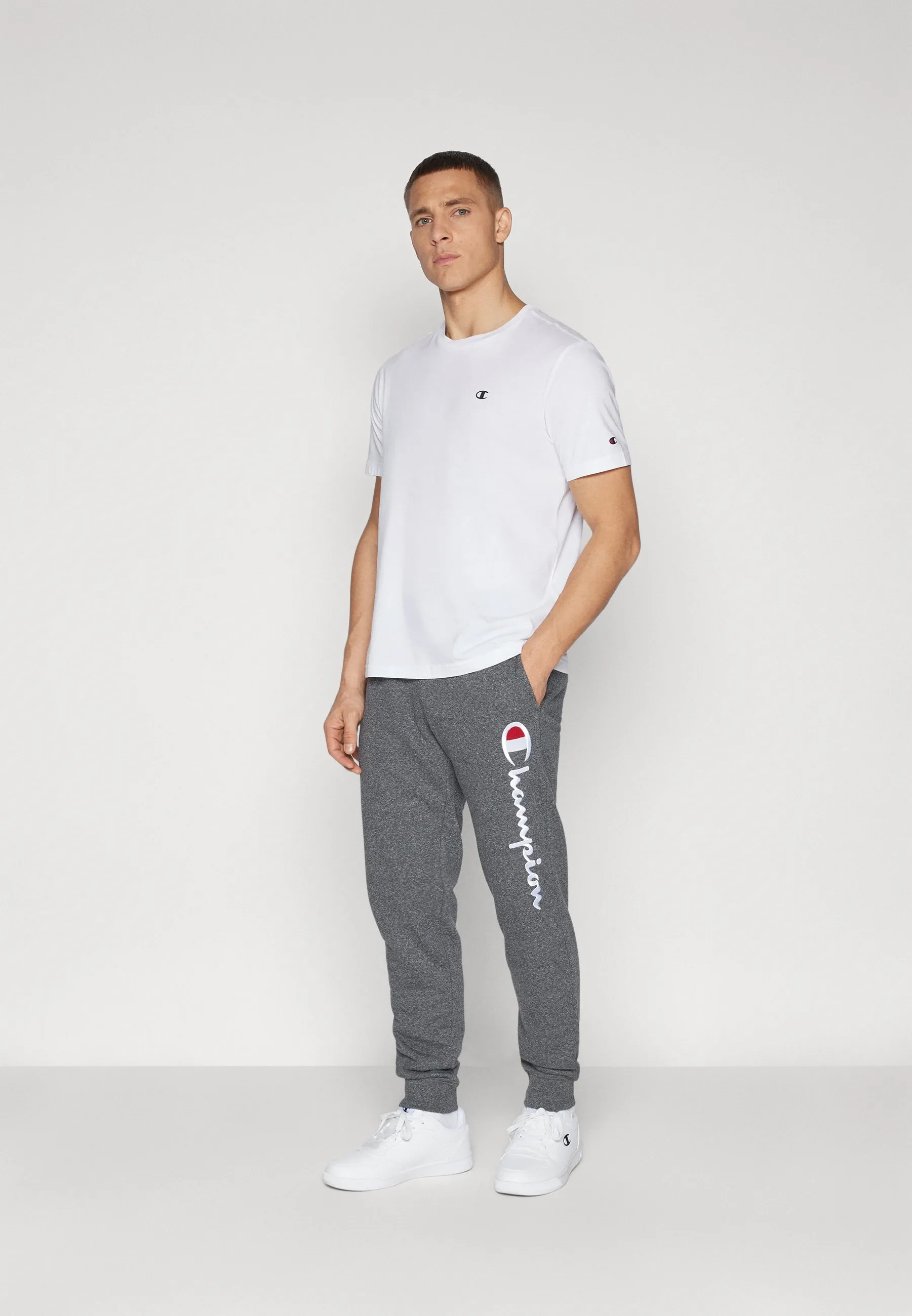 ICONS CUFF PANTS LARGE LOGO - Pantaloni sportivi