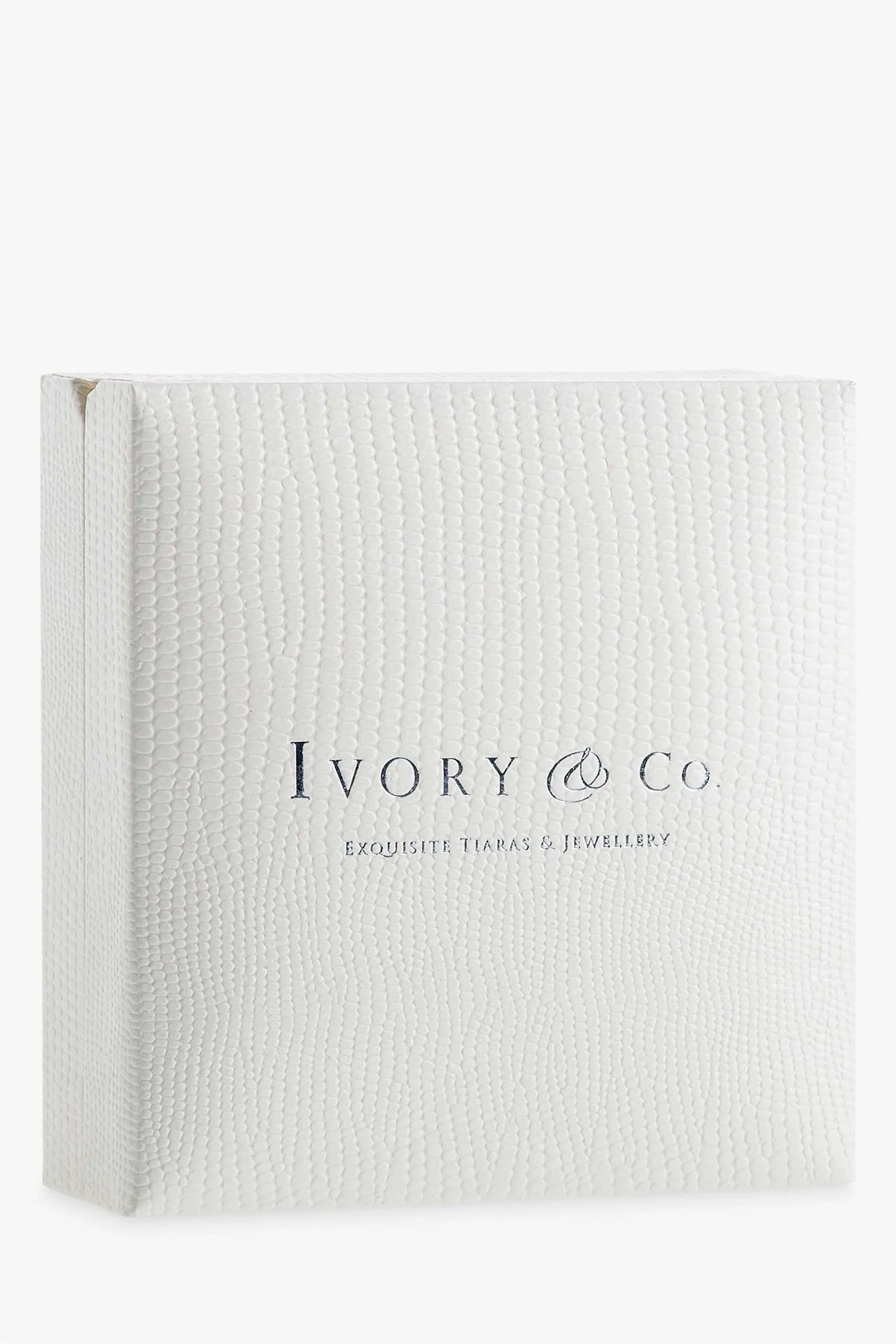 Ivory & Co Copenhagen - Orecchini a cerchio con cristalli