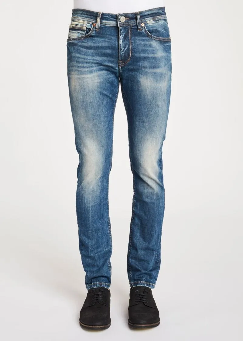 Jeans con lavaggio vintage washed