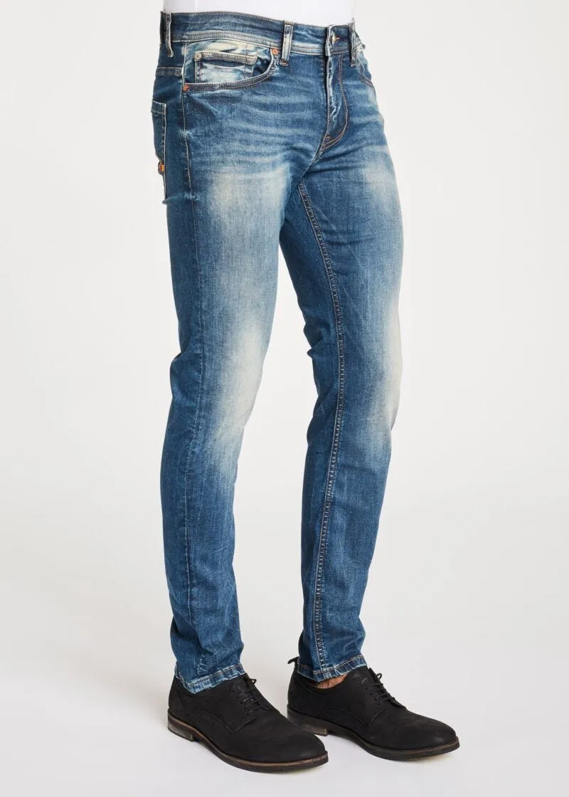Jeans con lavaggio vintage washed