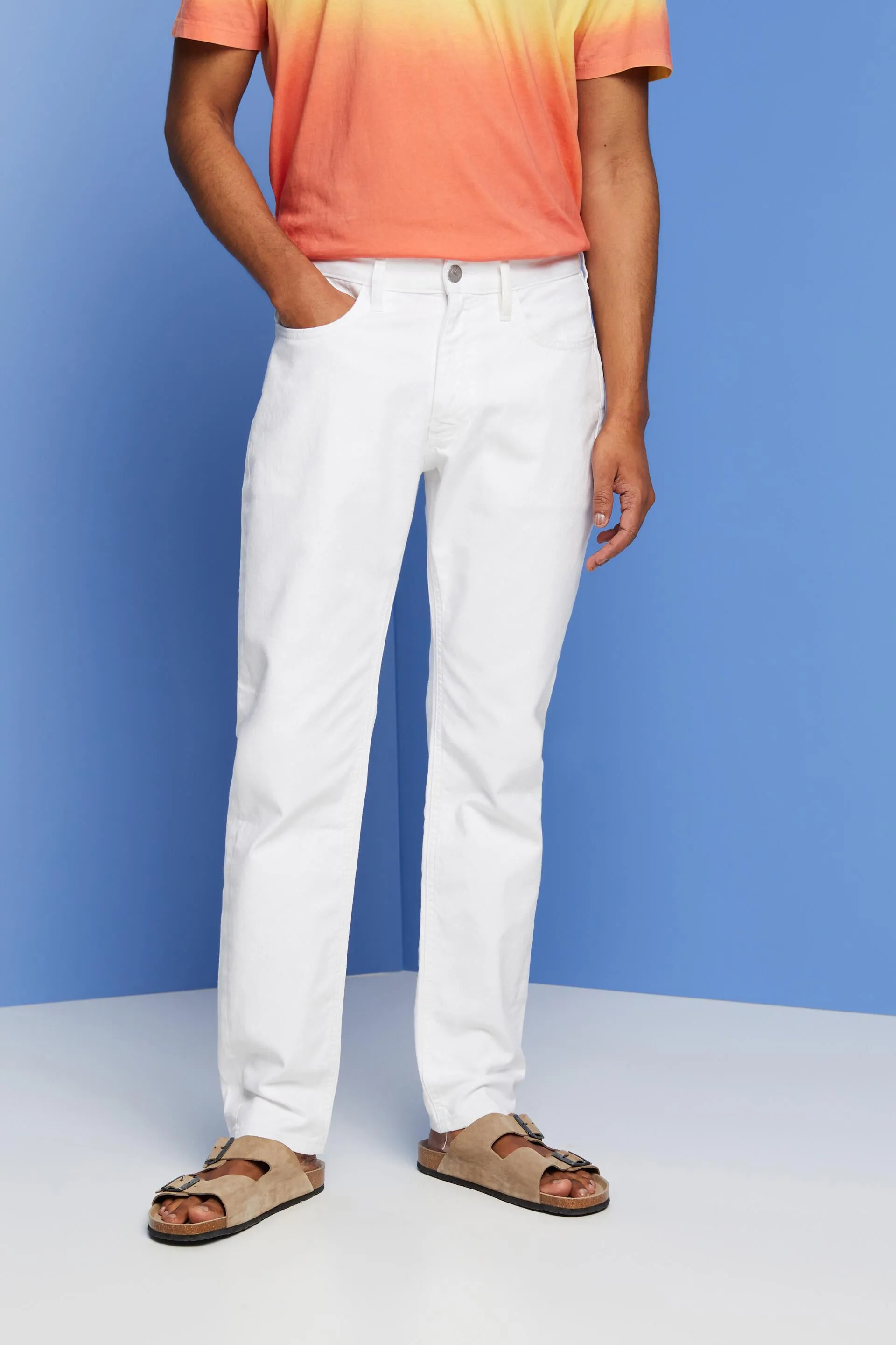 Jeans stretch bianchi