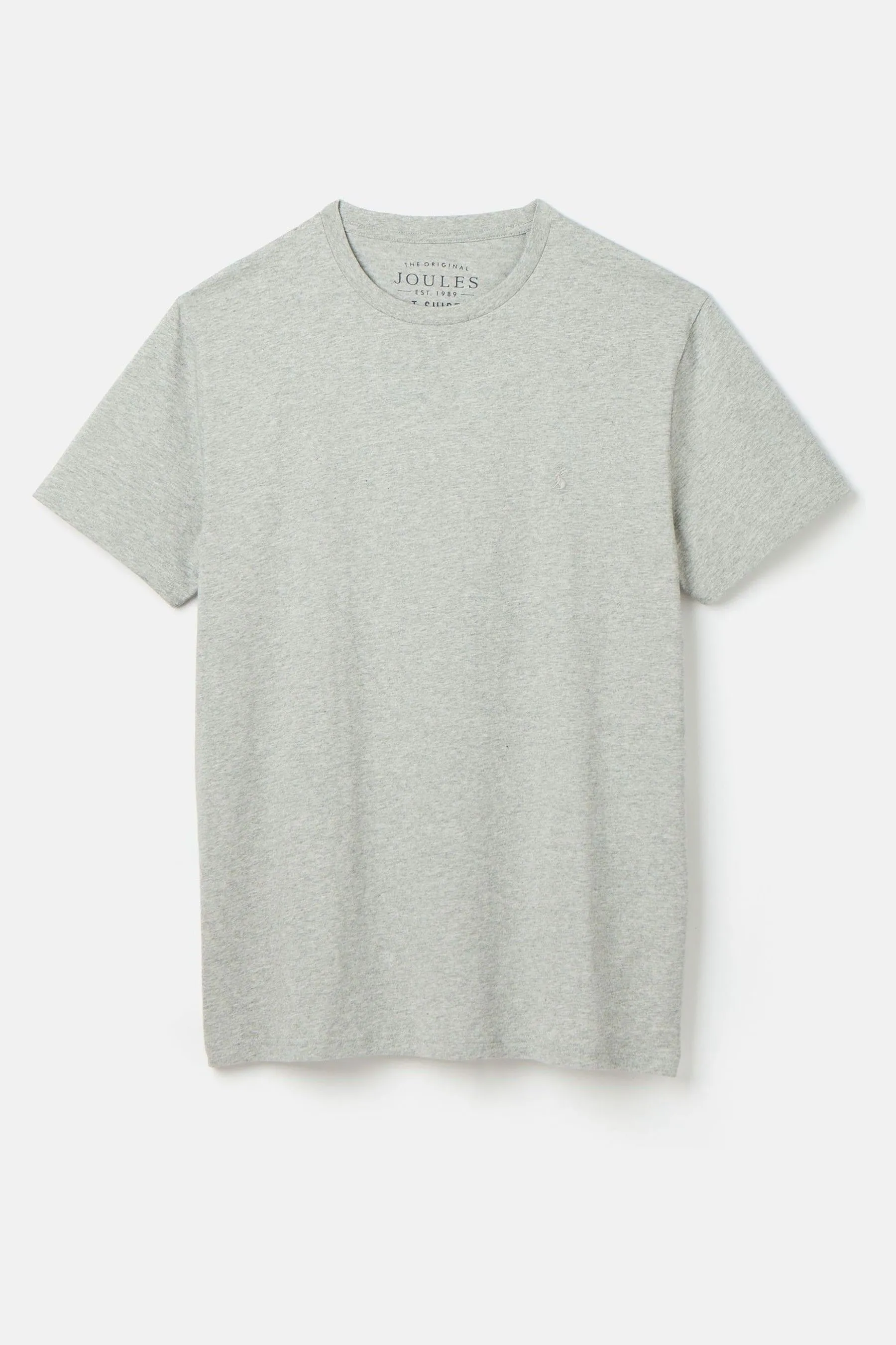Joules Denton - T-shirt in jersey a righe Girocollo tinta unita    