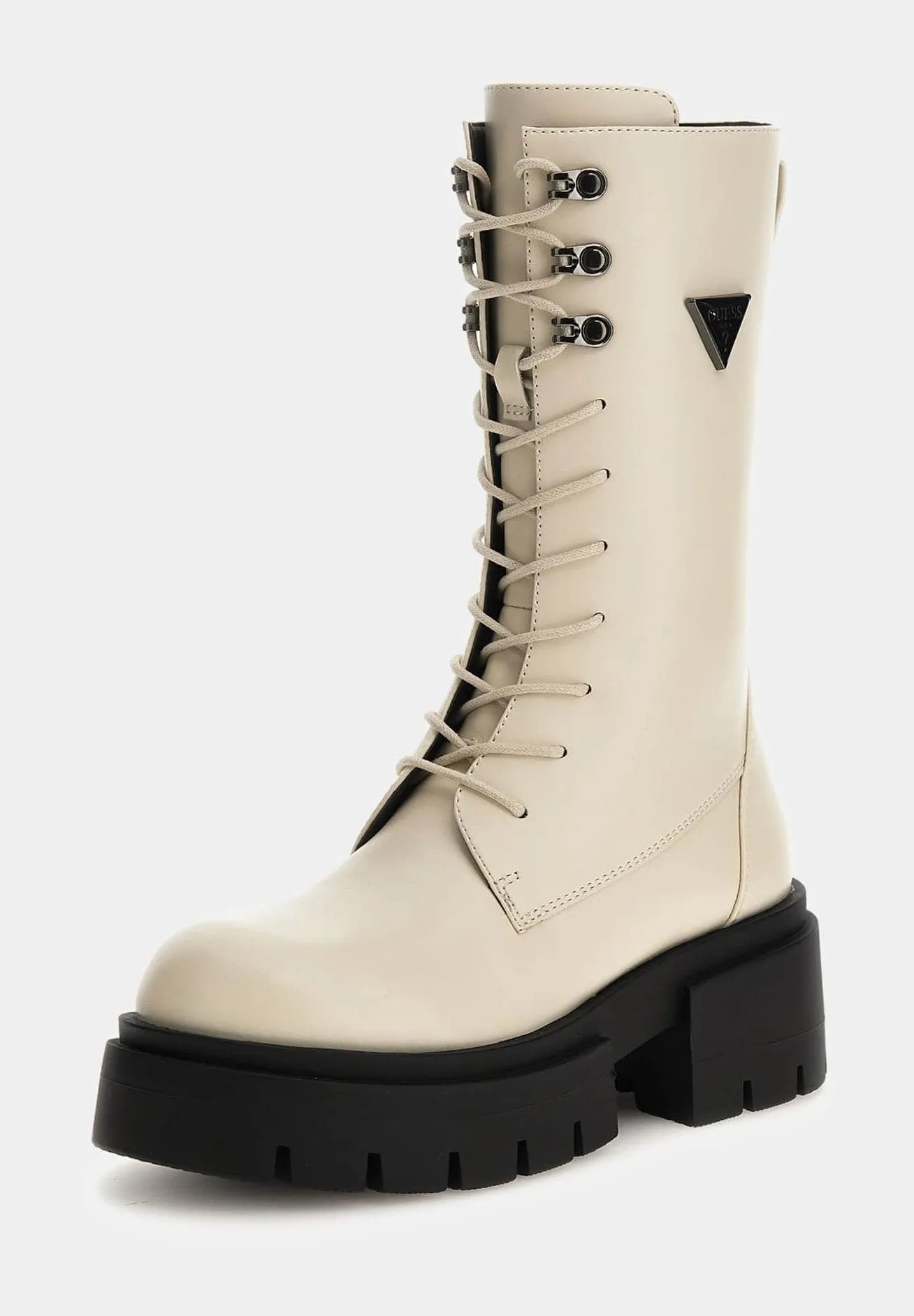 LILLIAN COMBAT - Stivali con plateau