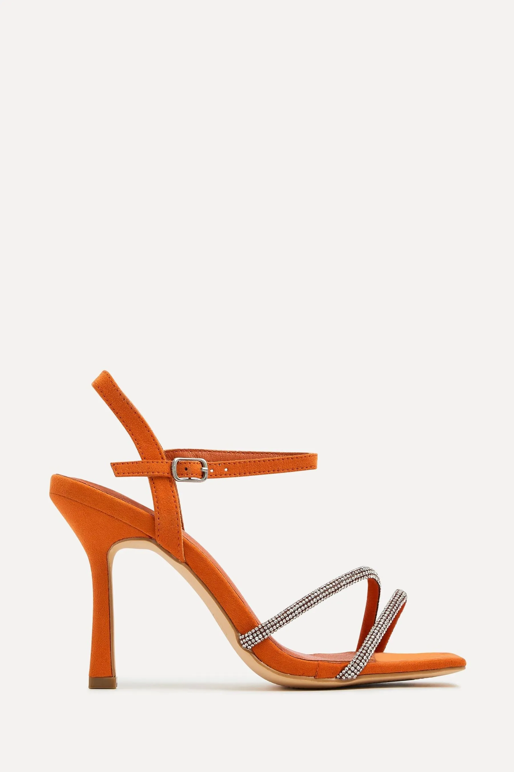 Linzi - Scarpe con tacco, strass e strass