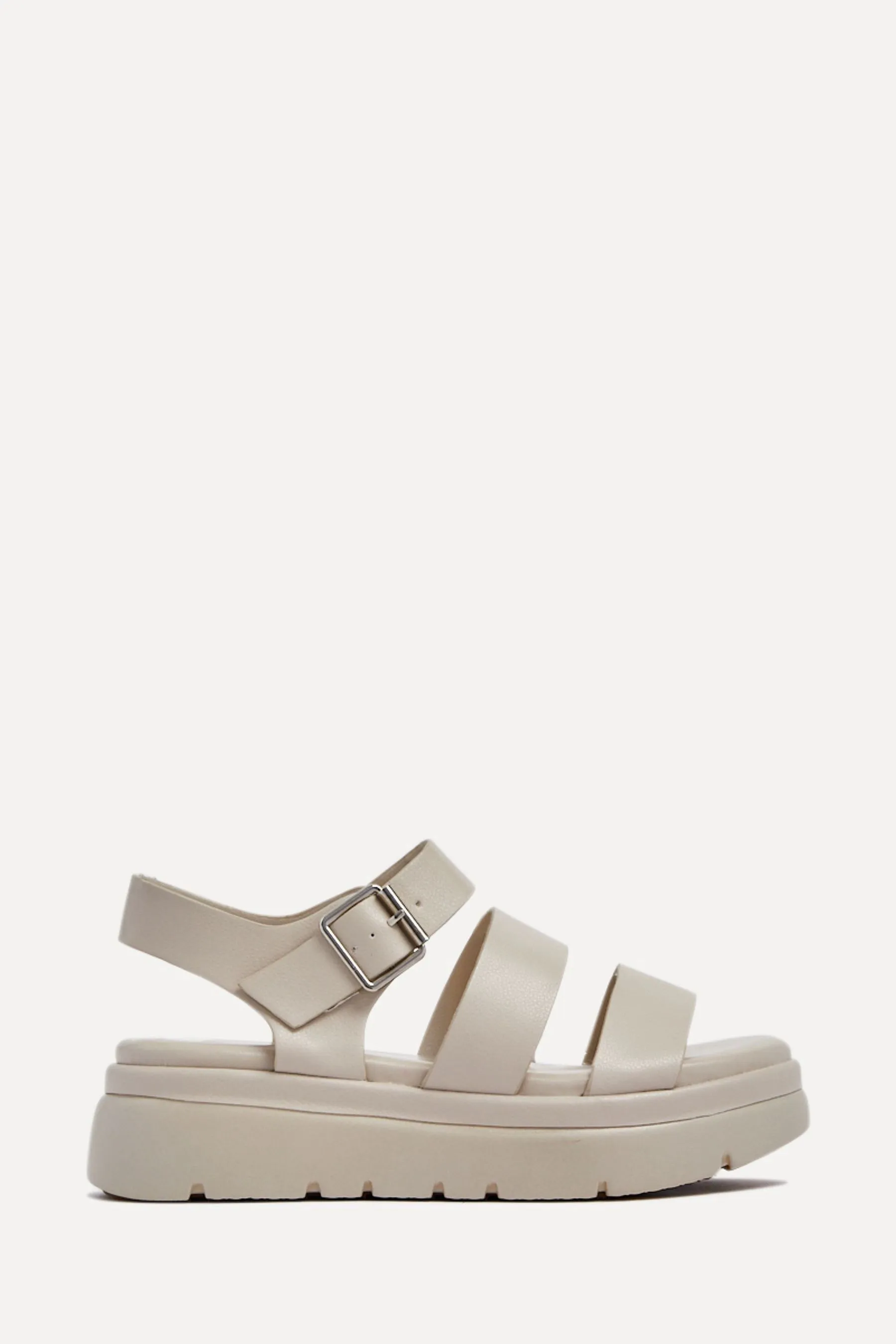 Linzi - Venus - Sandali flatform con due cinturini