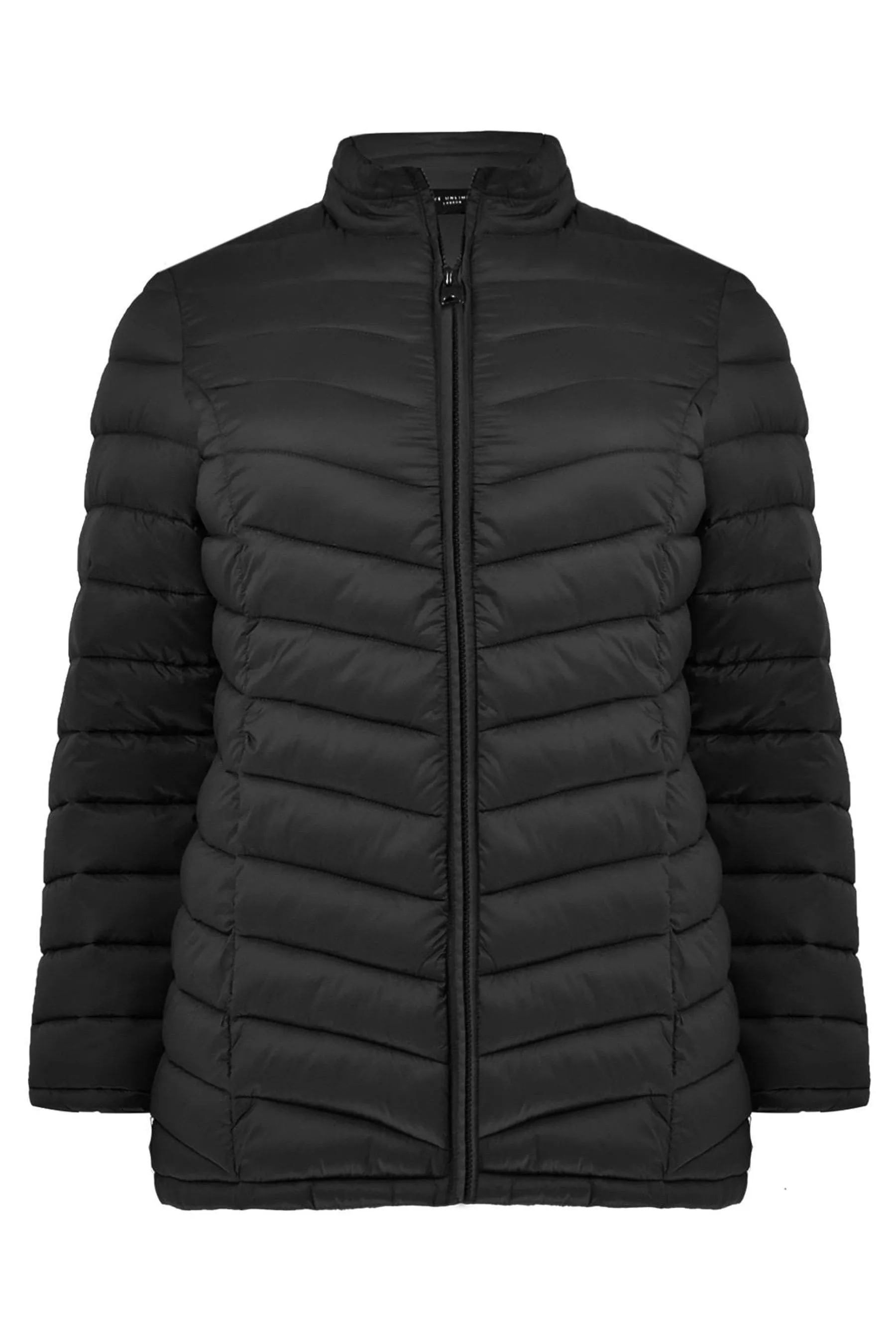 Live Unlimited Curve Chevron Packable Puffer Jacket    