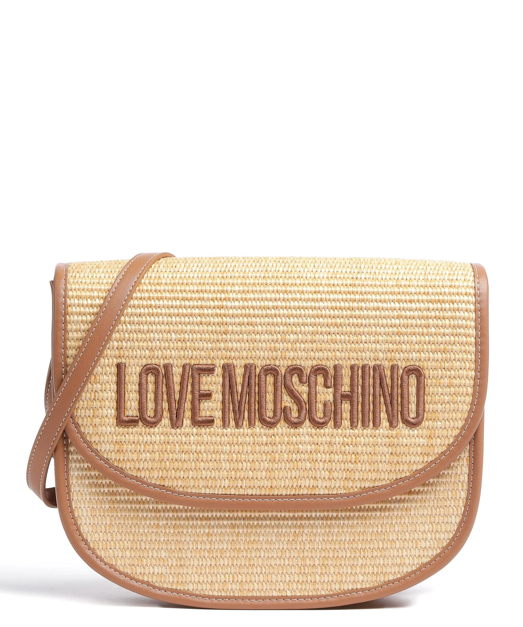  Love Moschino Madame Borsa a tracolla nylon, cotone natura  