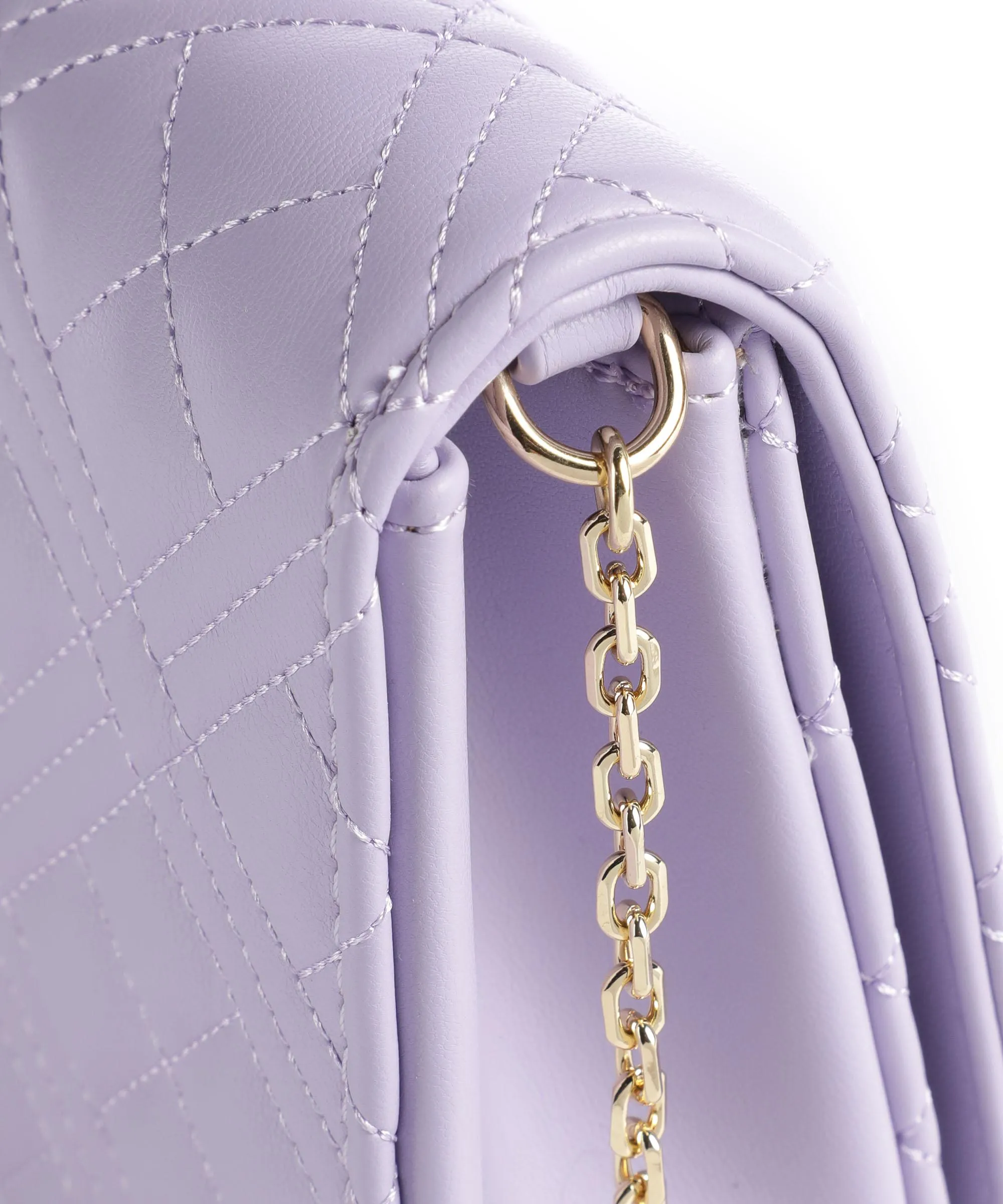  Love Moschino Smart Daily Borsa a tracolla pelle sintetica lavanda  