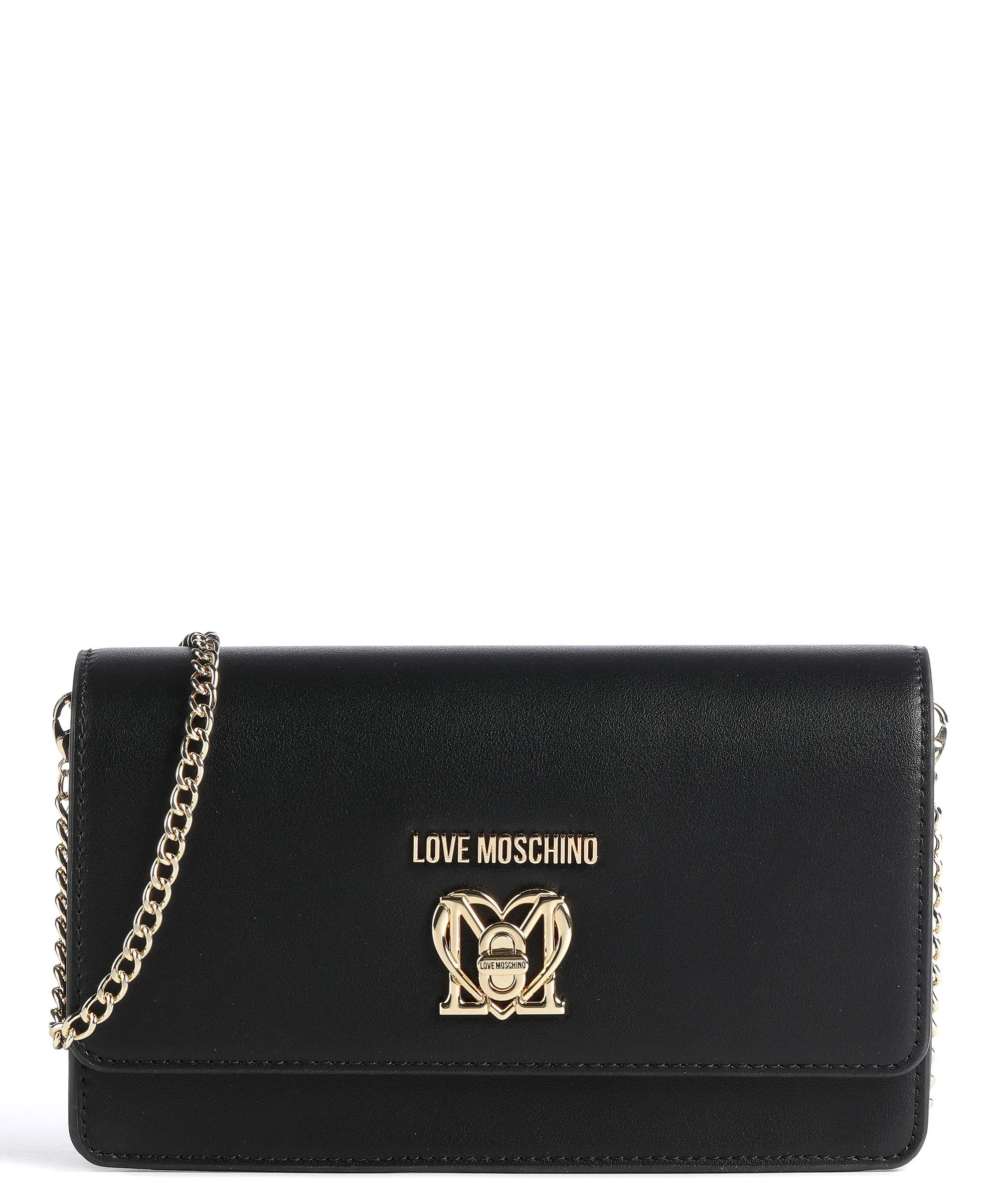  Love Moschino Smart Daily Borsa a tracolla pelle sintetica nero  