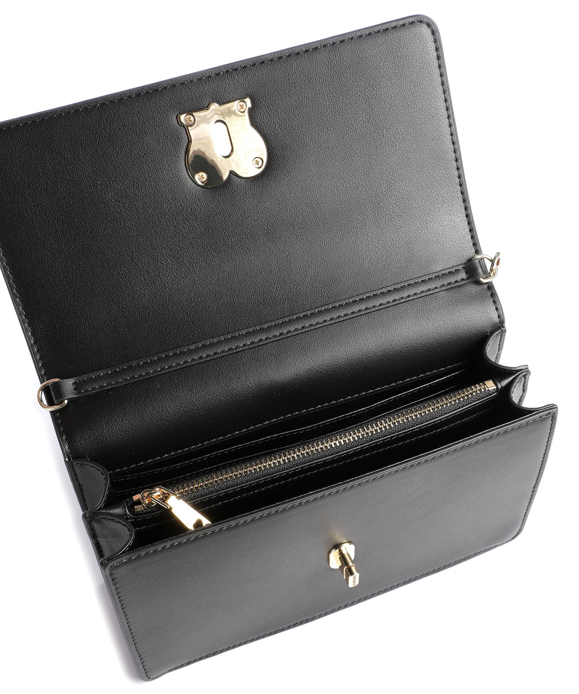  Love Moschino Smart Daily Borsa a tracolla pelle sintetica nero  