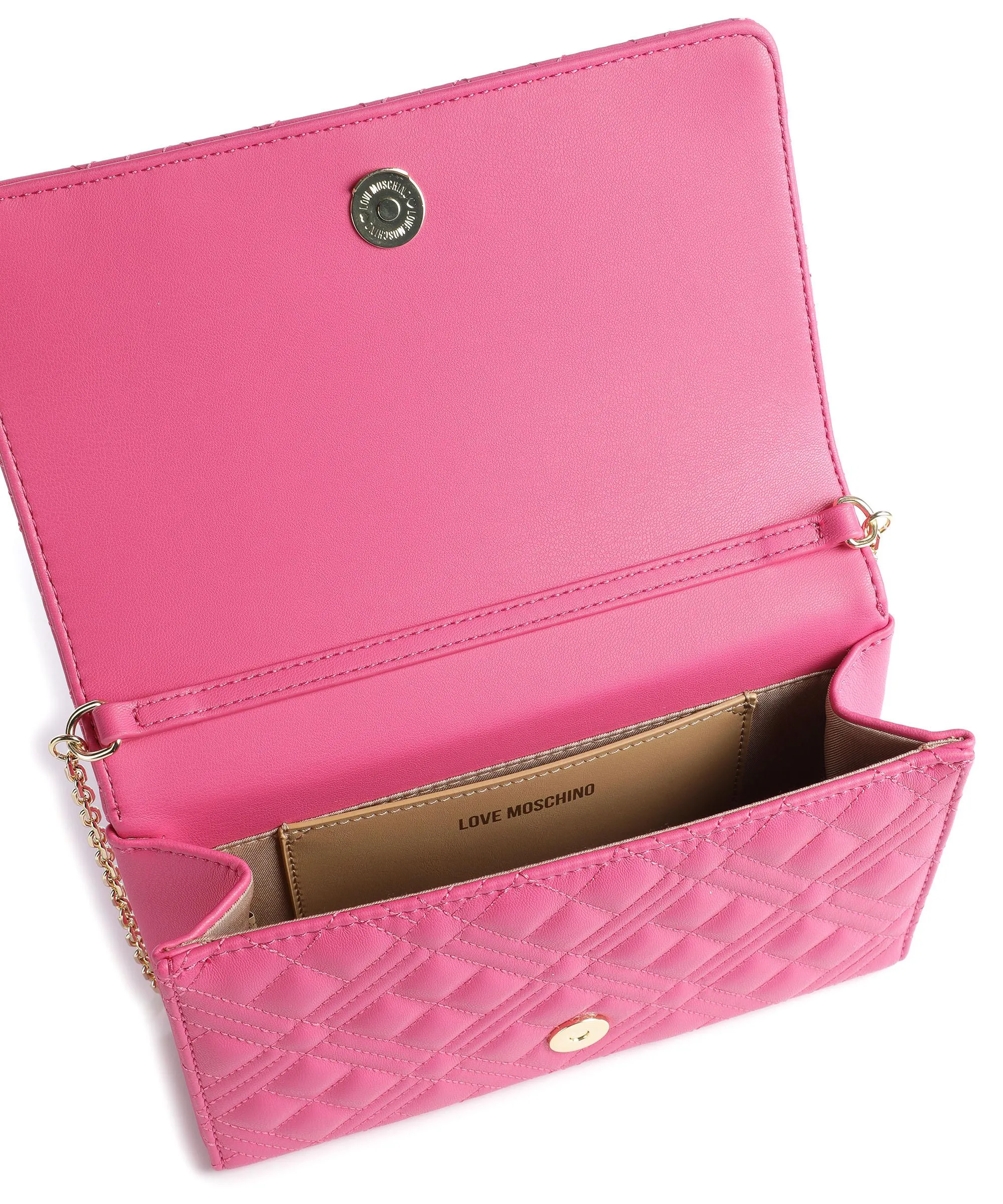  Love Moschino Smart Daily Borsa a tracolla pelle sintetica pink  
