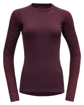 Maglia a maniche lunghe Devold Duo Active Merino 205 Rosso