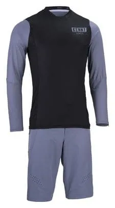 Maglia a maniche lunghe Kenny Charger Nero/Grigio
