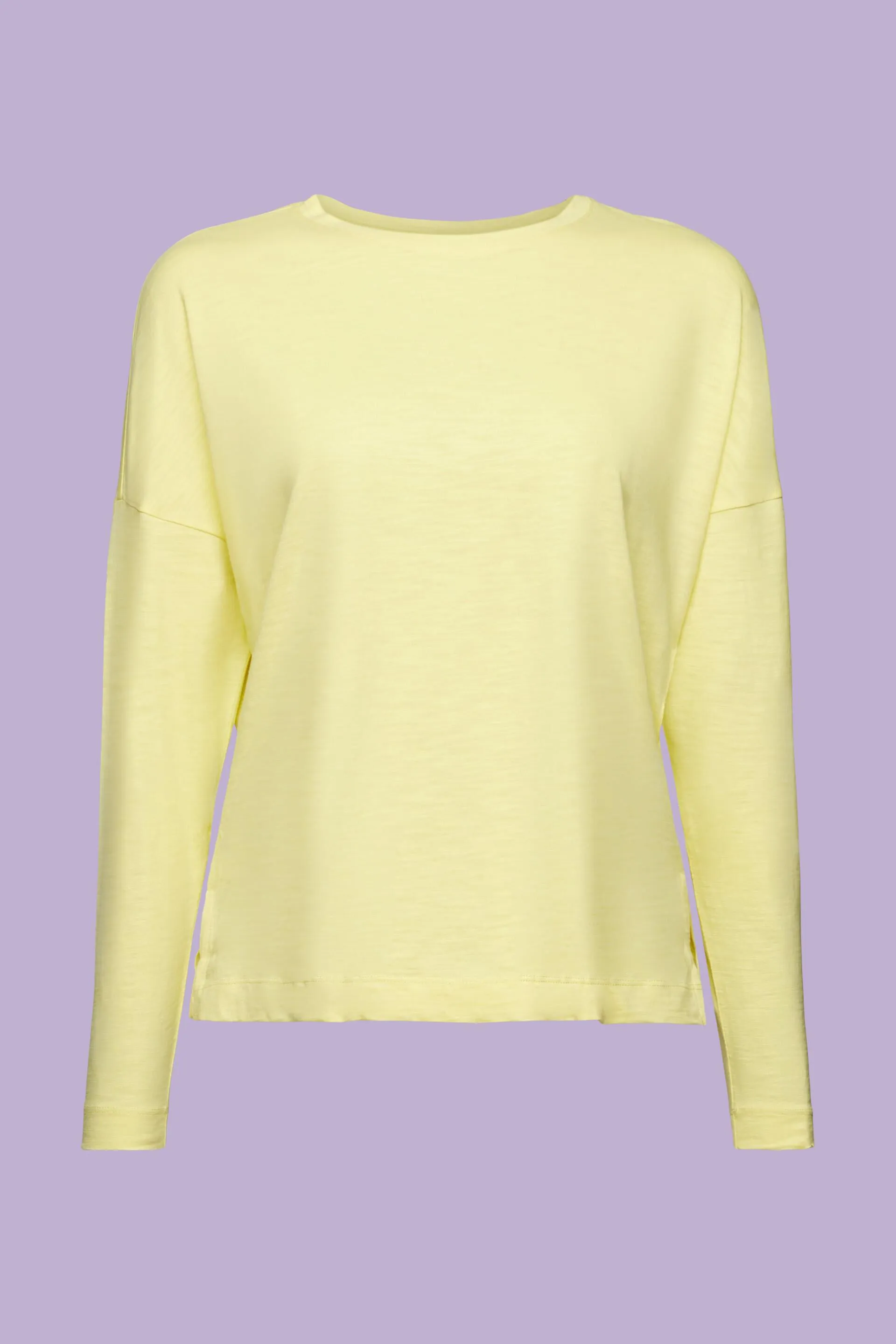 Maglia basic a maniche lunghe in jersey