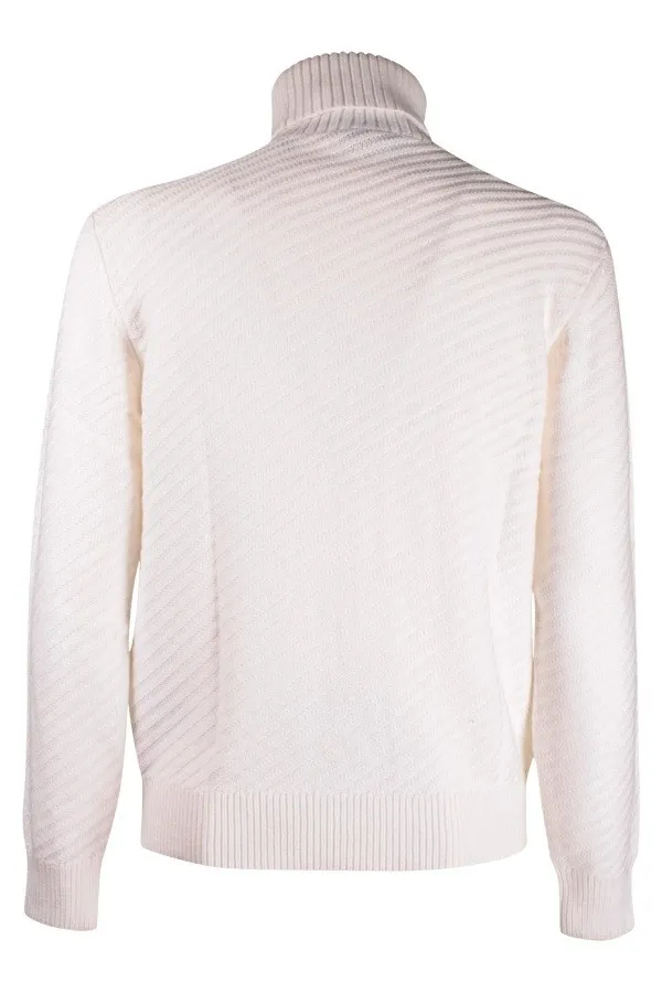Maglia collo alto Uomo Armani Exchange Bianco
