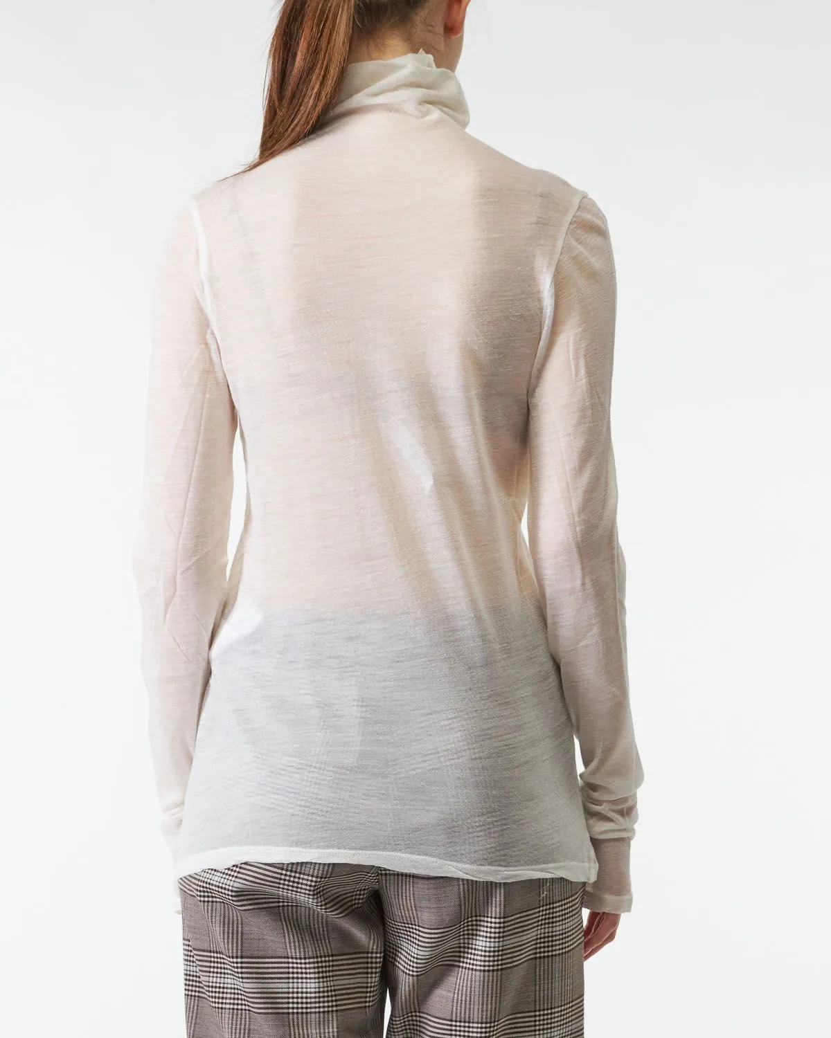 Maglia Dolcevita Ros Bianca