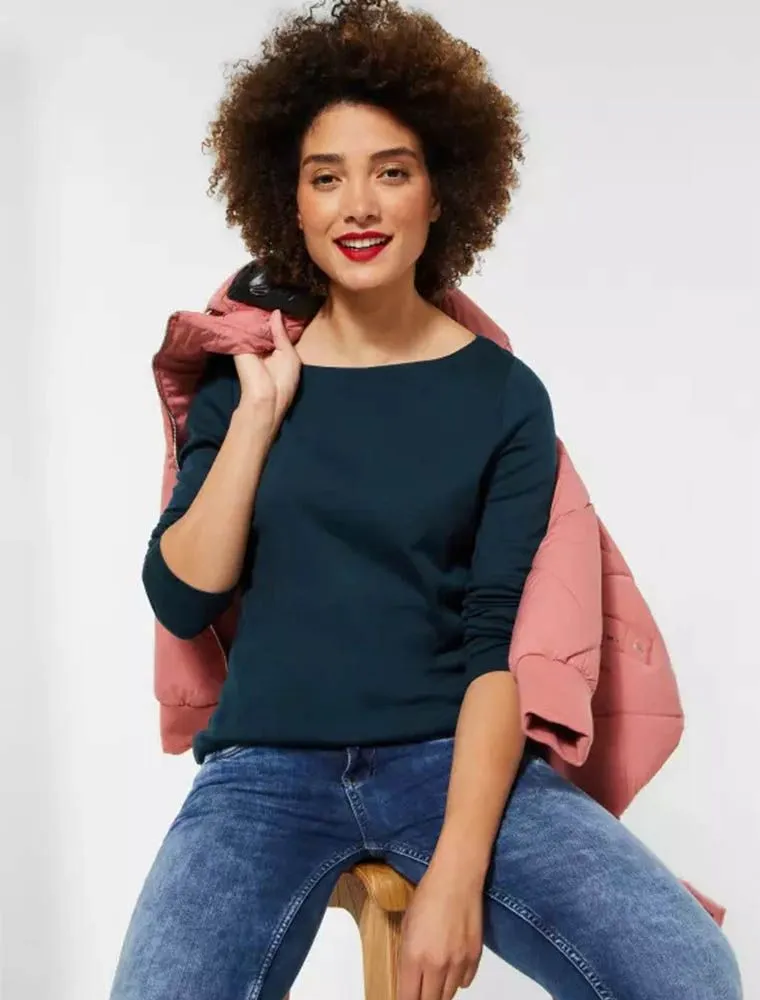 Maglia Manica Lunga Street One - Blu