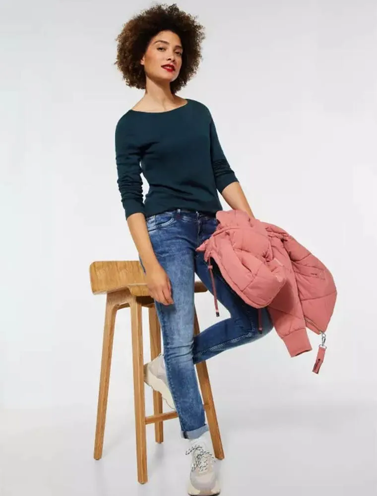 Maglia Manica Lunga Street One - Blu
