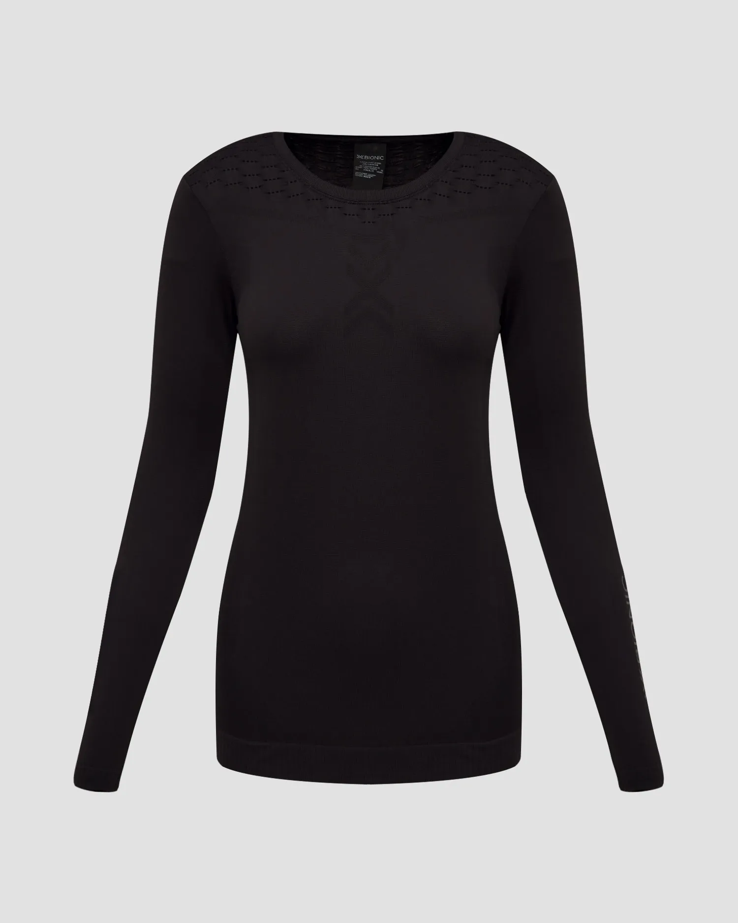 Maglietta a maniche lunghe nera da donna X-Bionic X-Ential Shirt LS y1x9w24w-b120