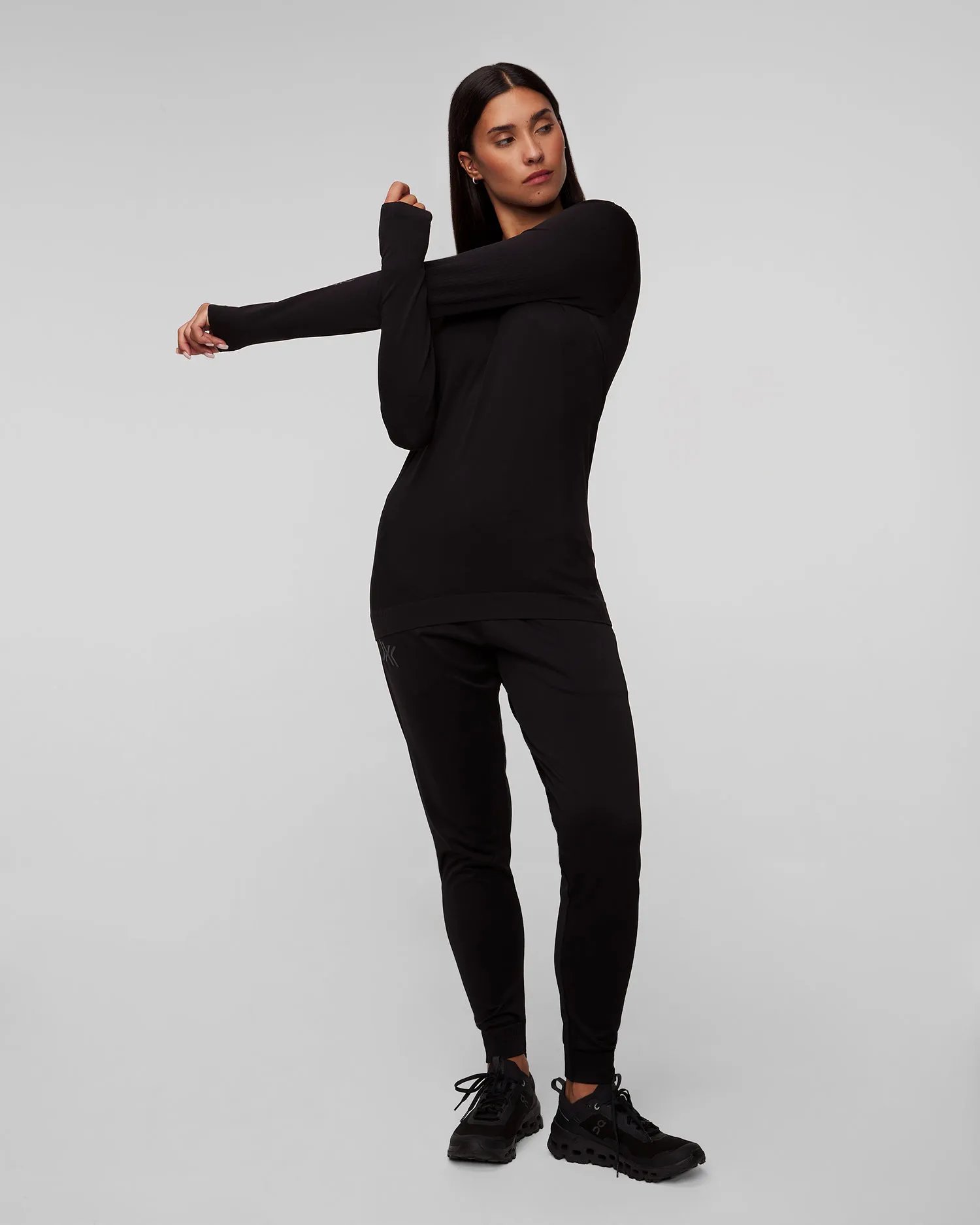 Maglietta a maniche lunghe nera da donna X-Bionic X-Ential Shirt LS y1x9w24w-b120
